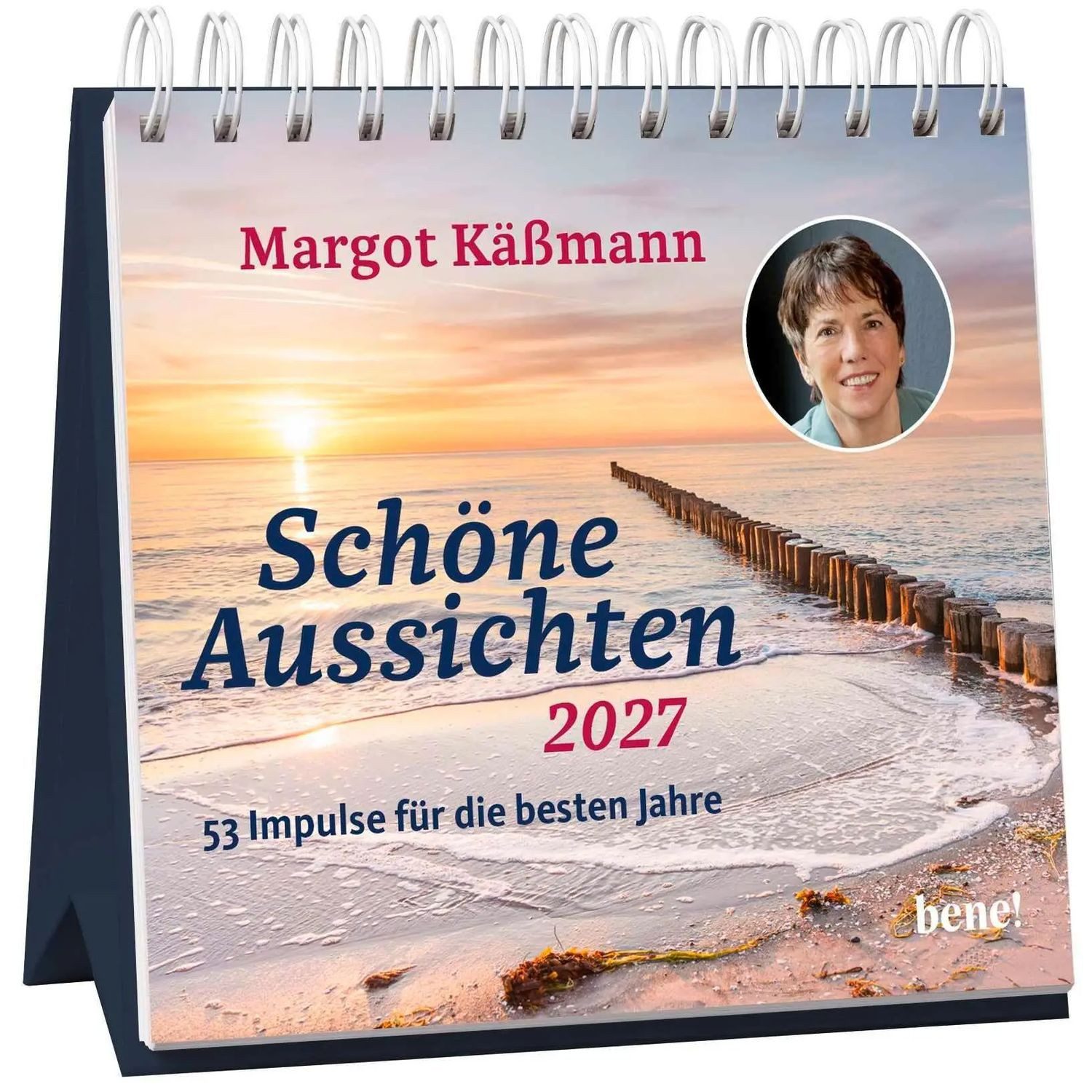 bene Tischkalender Wochenkalender 2027: Schöne Aussichten