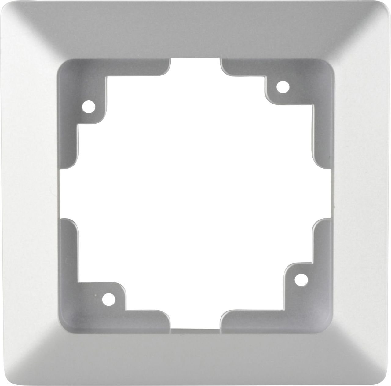 Thumbnail - UNITEC Abdeckrahmen Unitec Abdeckrahmen LeMans 1-fach Serie 603 silber, PP