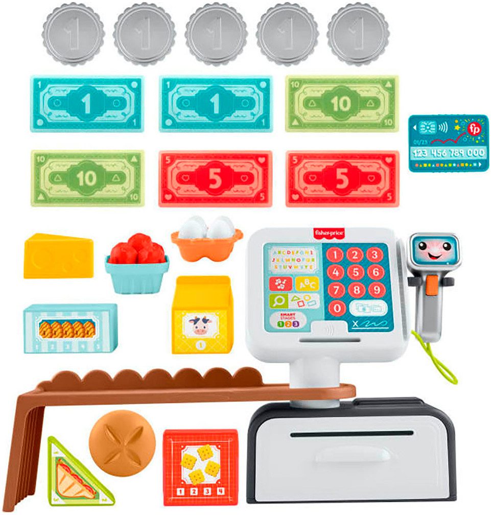 Fisher-Price® Lernspielzeug Lernspaß Meine erste Spielkasse, mit Sound und Liedern