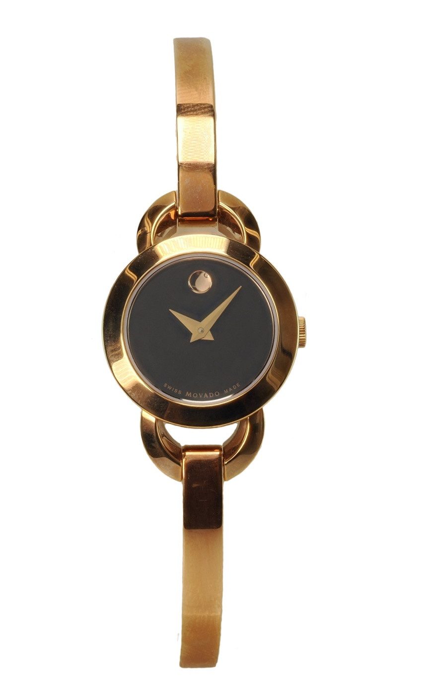 MOVADO Quarzuhr MOVADO Quarzuhr Swiss Made Damen Uhr Rondiro 0607065