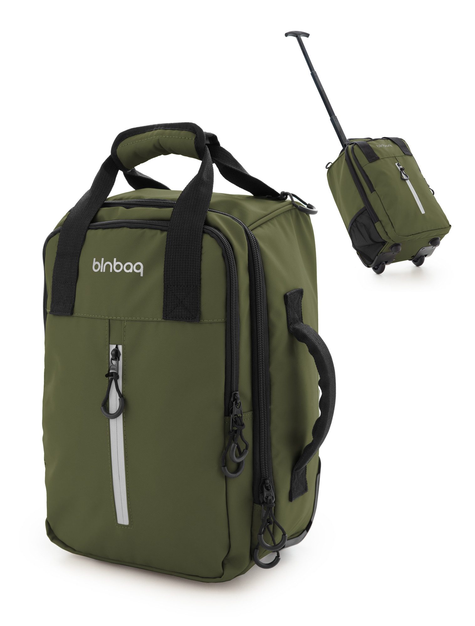 Hauptstadtkoffer Handgepäckkoffer blnbag M7, 2 Rollen, 2 Rollen, Untersitz Handgepäck, 20L