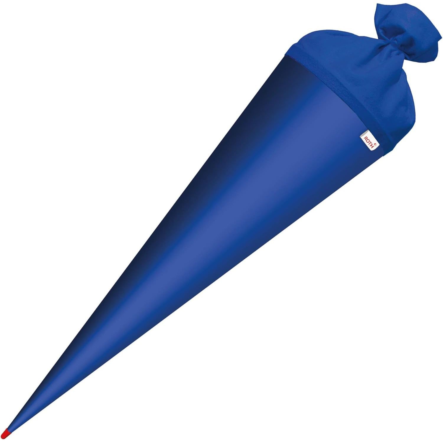 Roth Ideen Schultüte ROTH Bastelschultüte mit Verschluss, 700 mm, ultramarinblau