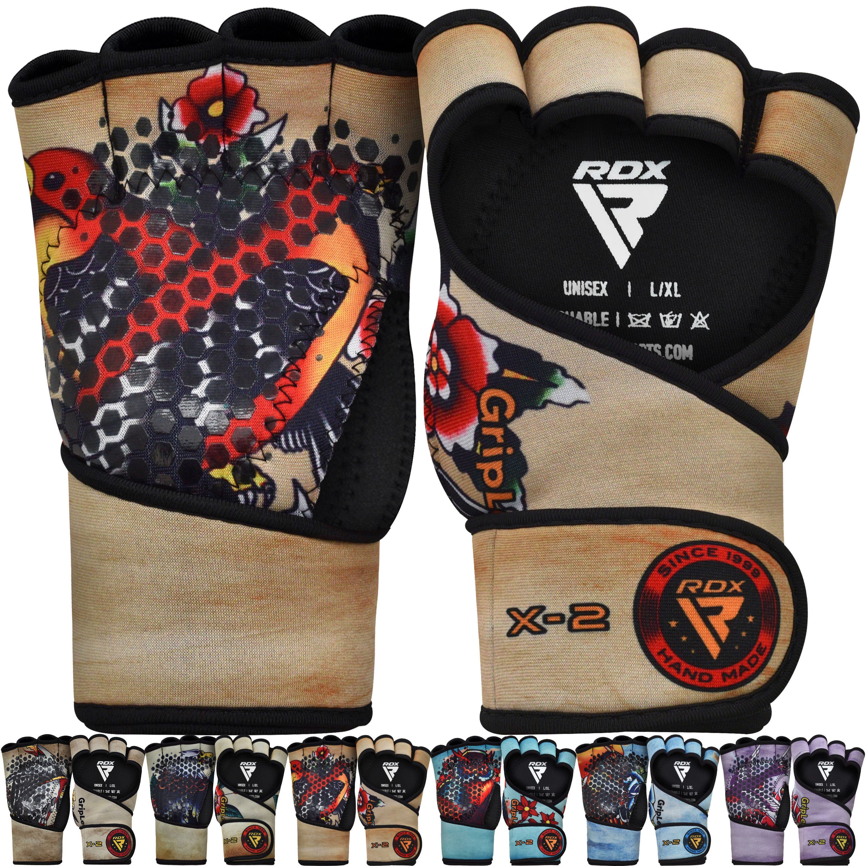RDX Sports Trainingshandschuhe RDX Gewichthebergriffe günstig online kaufen