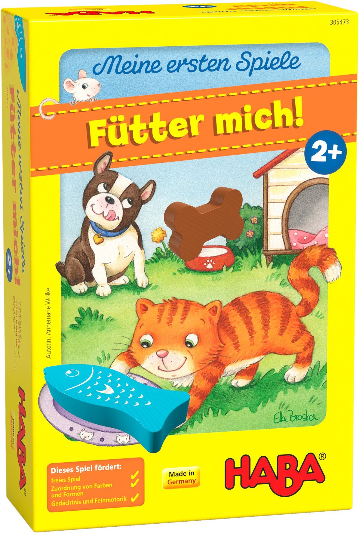 Haba Spiel, Memospiel Meine ersten Ігри, Fütter mich!, Made in Germany