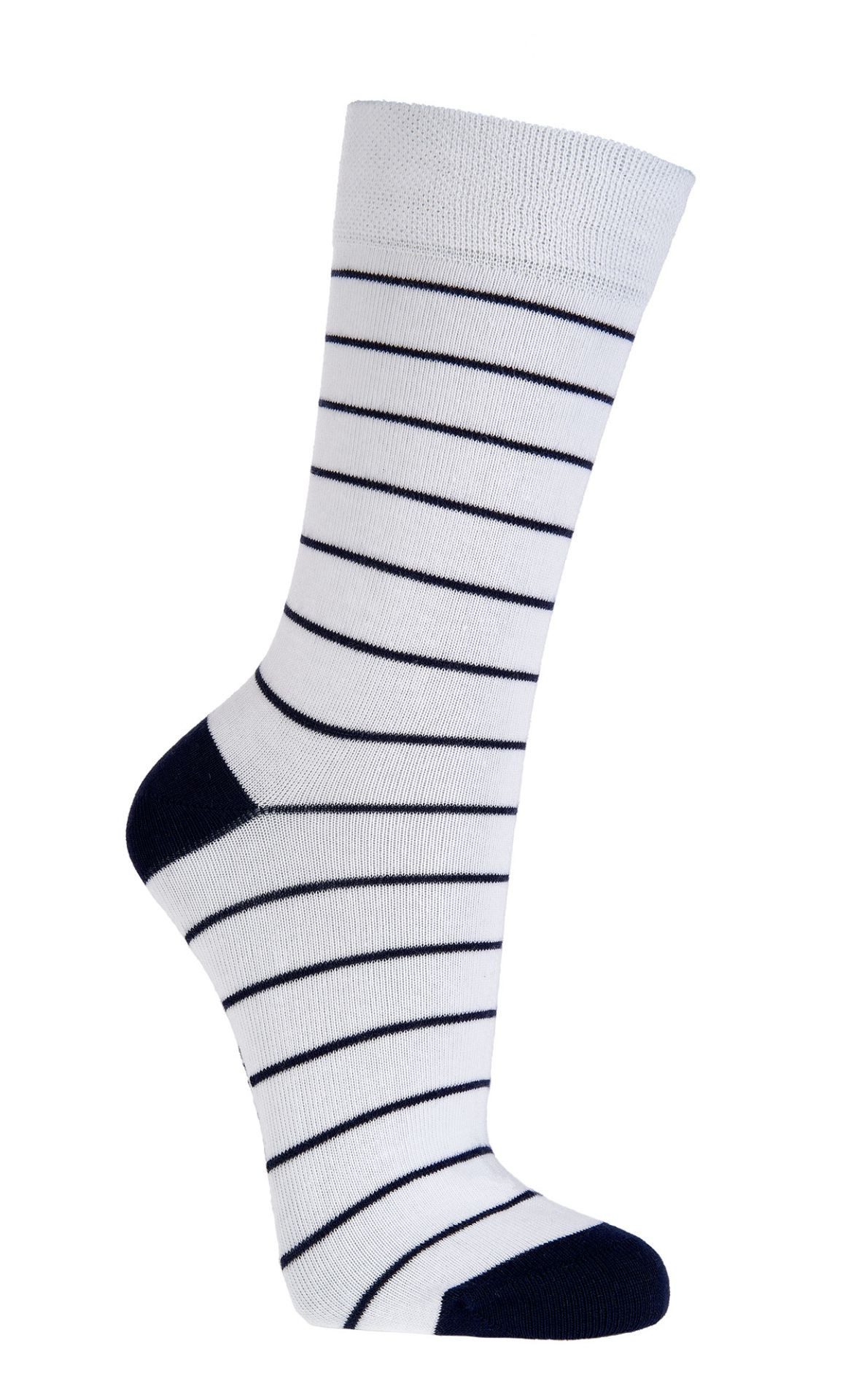 FussFreunde Freizeitsocken 6 Paar maritime Носки "Ahoi" mit Bio-Baumwolle für Küsten-Liebhaber