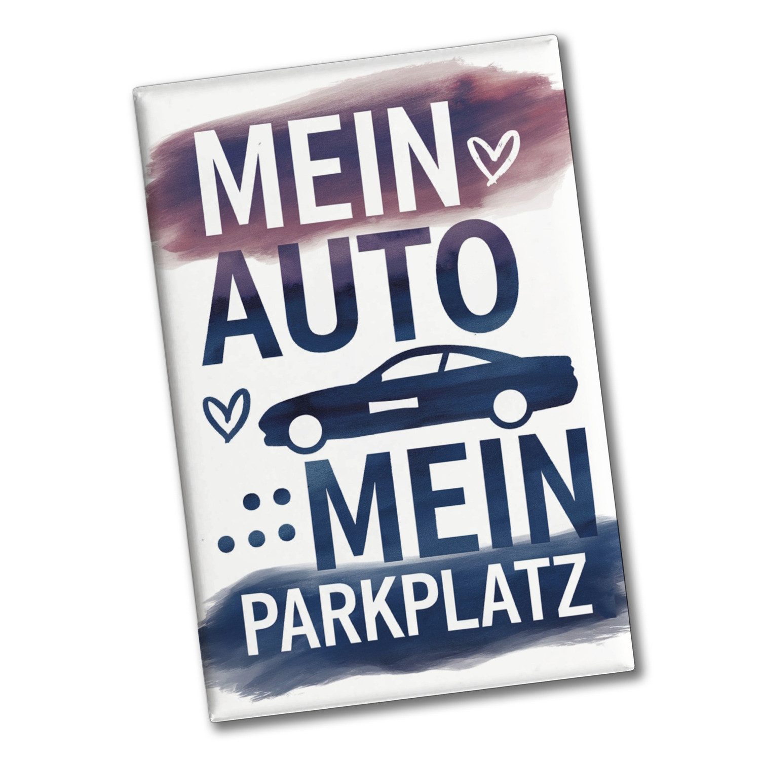 speecheese Magnet Mein Auto, Mein Parkplatz Souvenir Souvenir Magnet