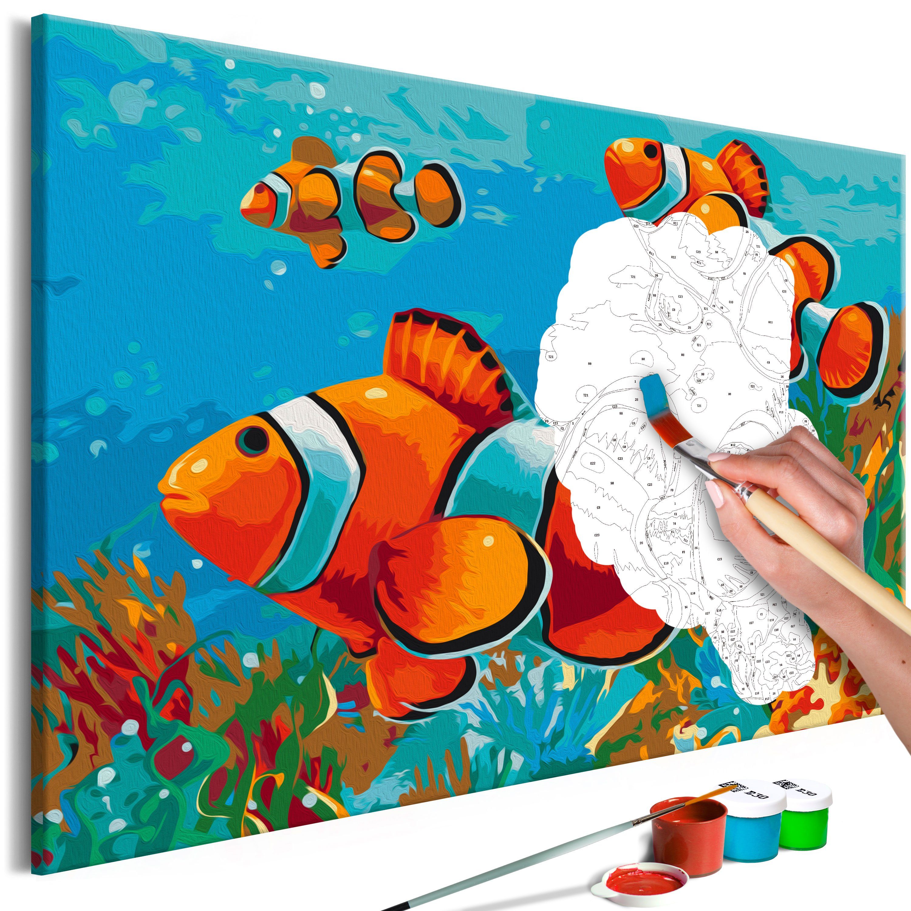 Artgeist Раскрась по номерам Gold Fishes