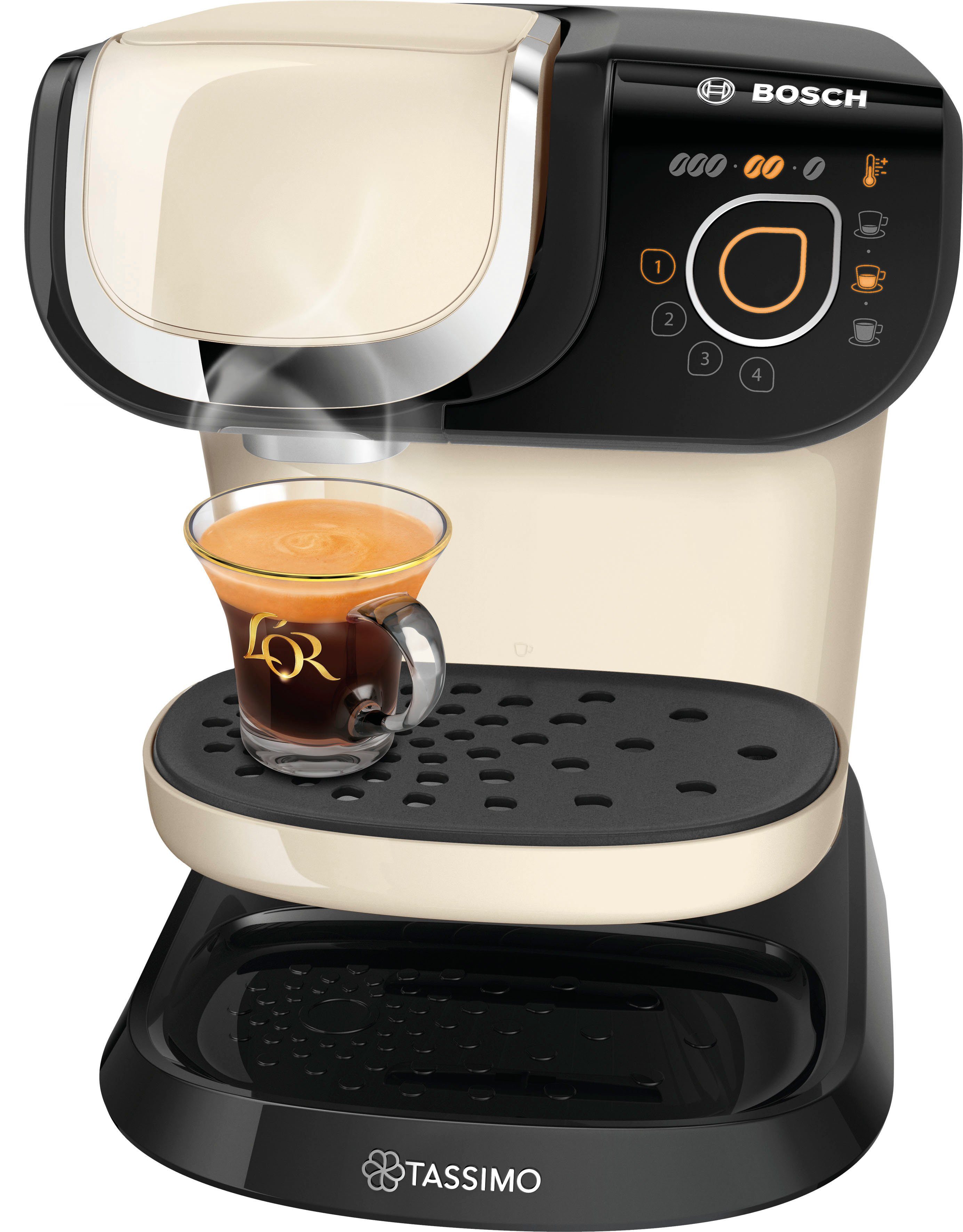 TASSIMO Kapselmaschine My Way 2 TAS6503, Personalisierung, über 70 Getränke, mit Wasserfilter BRITA MAXTRA, Personalisierung, über 70 Getränke