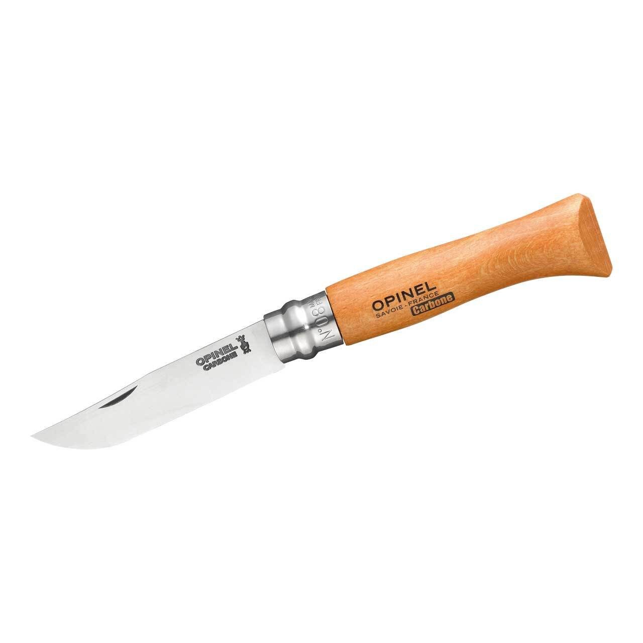 Taschenmesser Opinel No.08 Carbonstahl Taschenmesser inkl. Etui