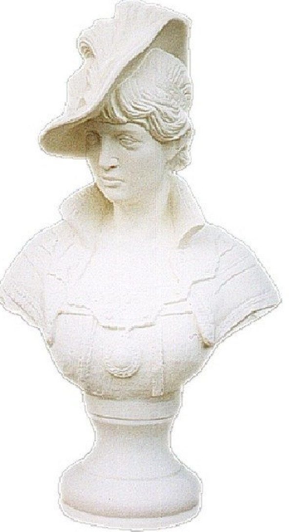 JVmoebel Skulptur Design Büste aus Kunststein in eleganter Optik (1 St), Made in Europa