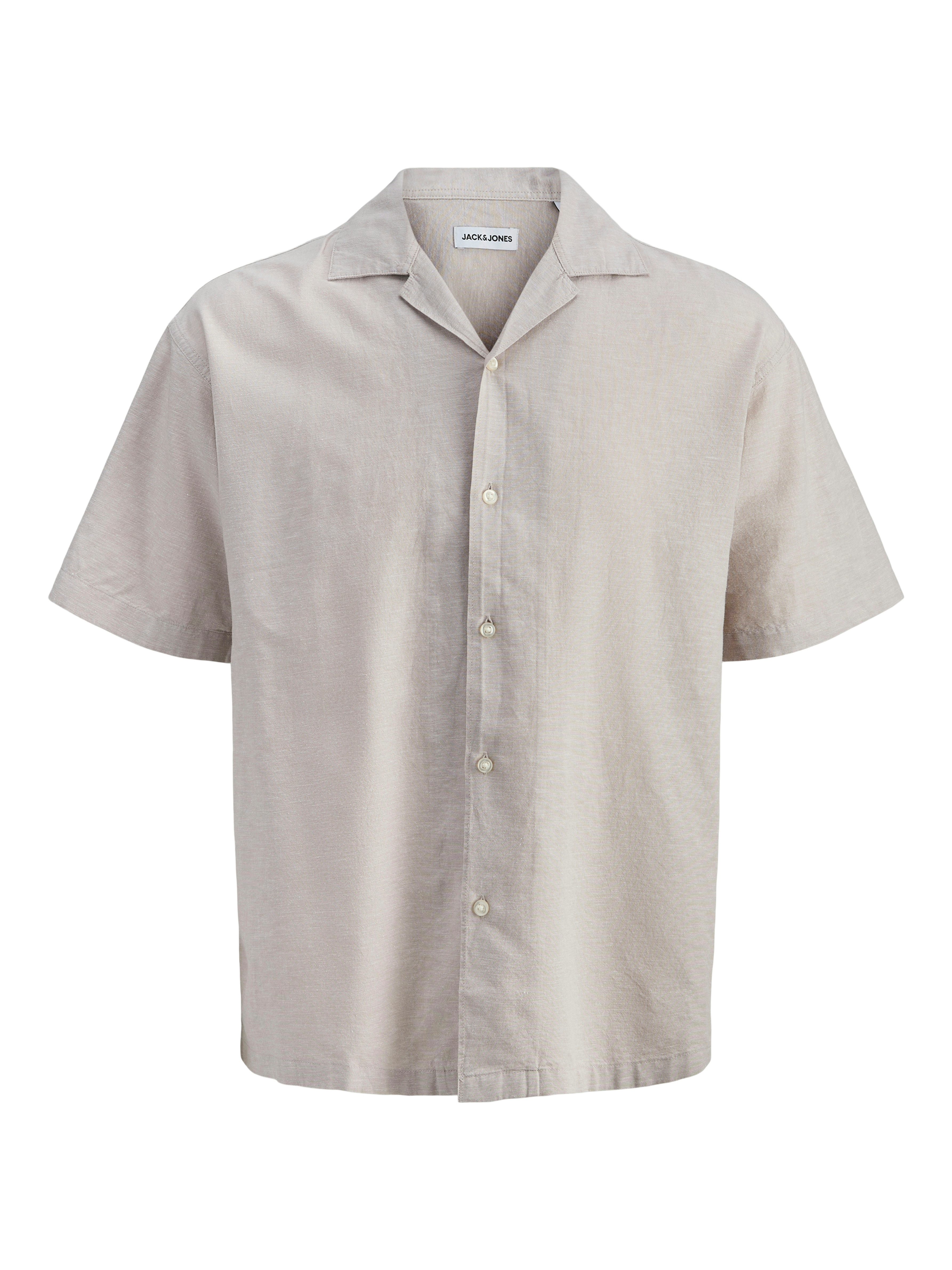 Jack & Jones PlusSize Kurzarmhemd JJEBREEZE LINEN BLEND RESORT SHIRT PLS mi günstig online kaufen