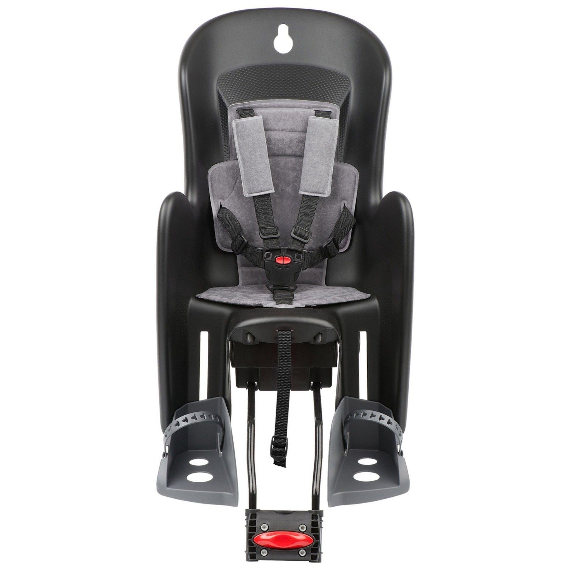 Polisport Fahrradkindersitz Bilby Maxi RS 75101303 Fahrradsitz mit Rahmenbefestigung bis 22 kg