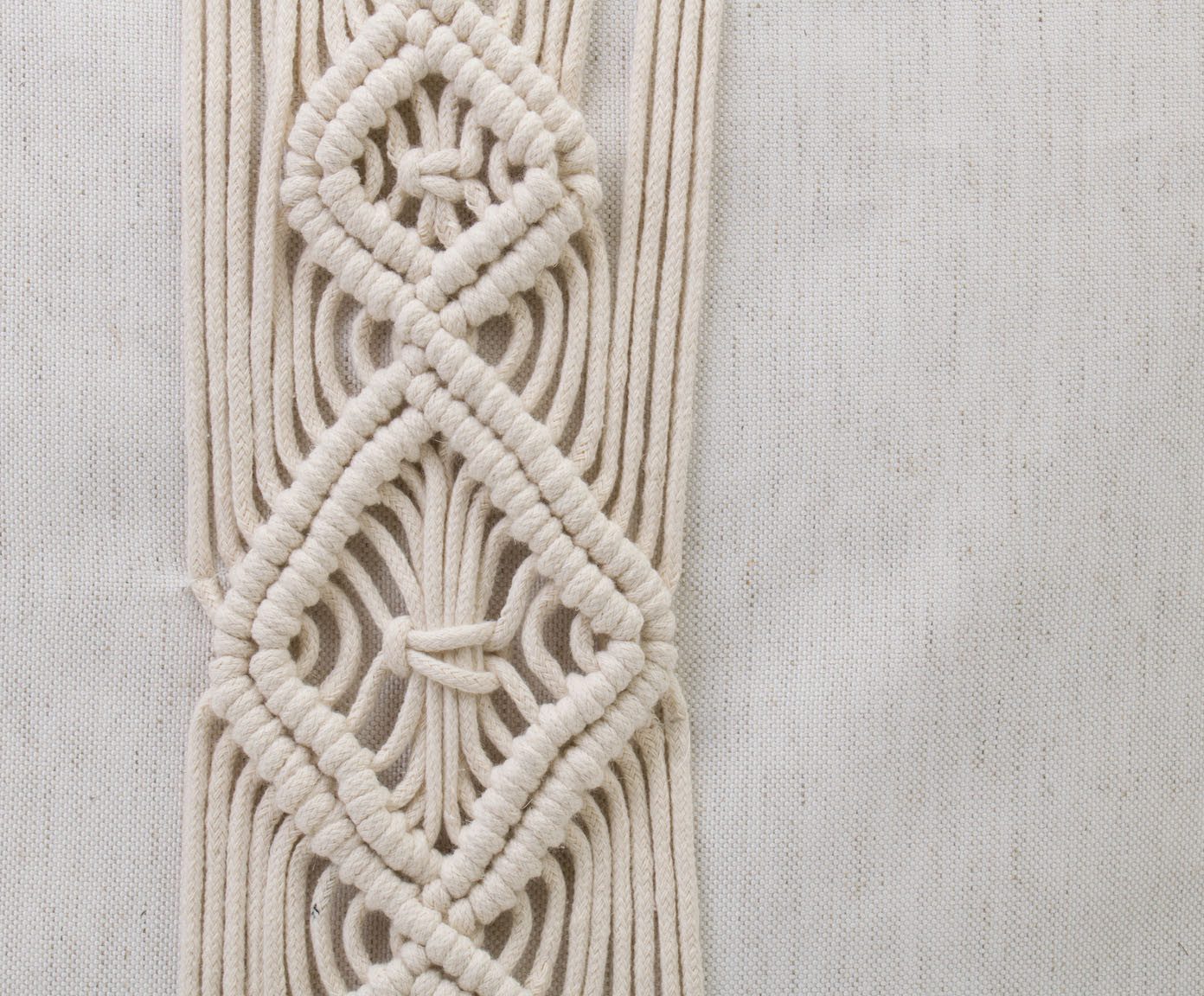 Gözze Kissenhülle Boho 50 x 50 cm Creme