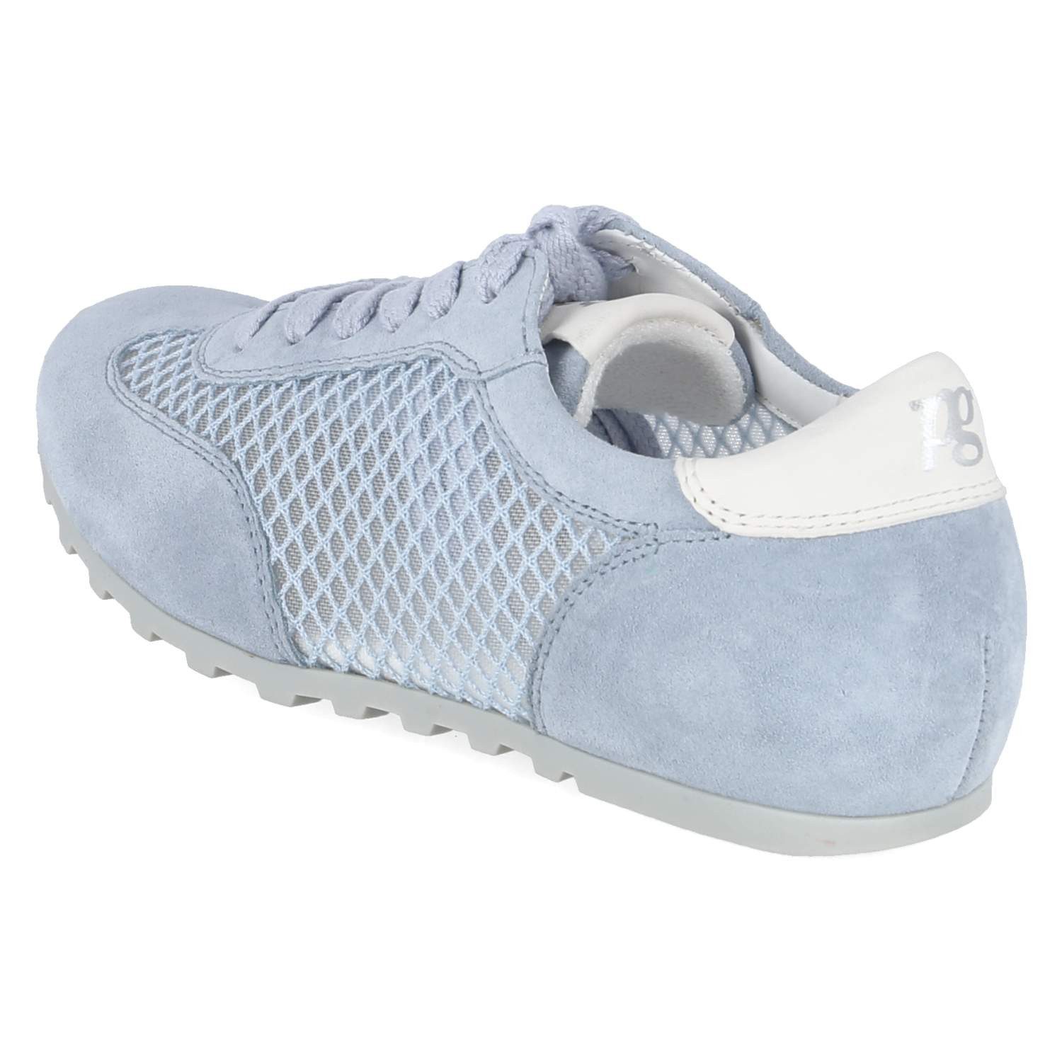 Paul Green Paul Green Sneaker Low 5542-019 Damen Leder & Textil blue Schnürschuh – Bild 3 von 5