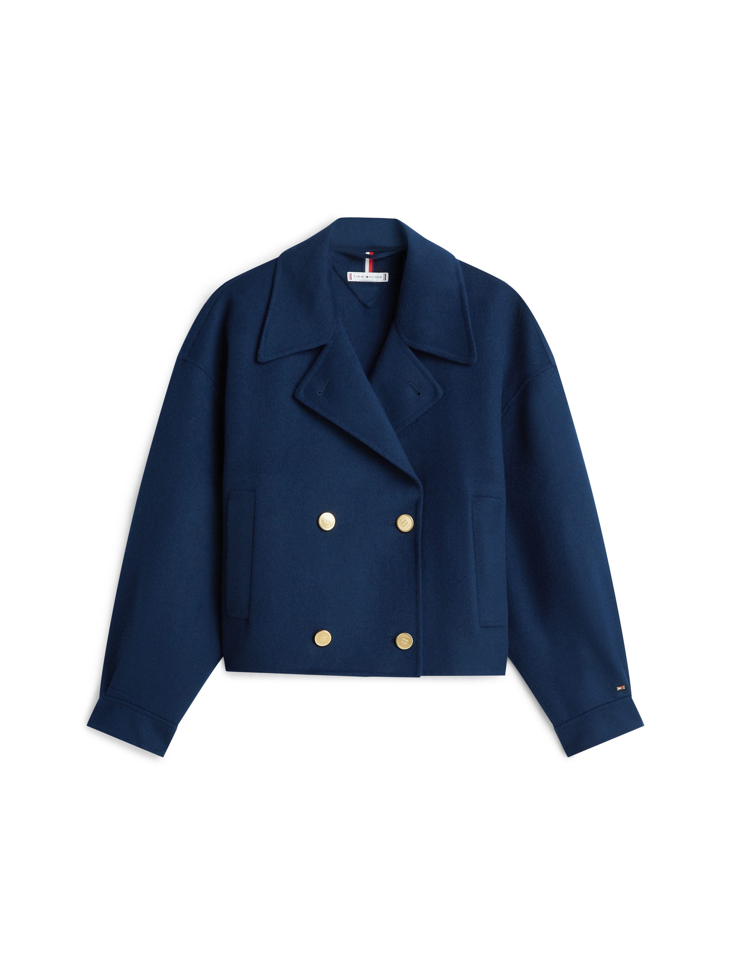Kurzjacke DF WOOL GOLD BUTTON PEACOAT