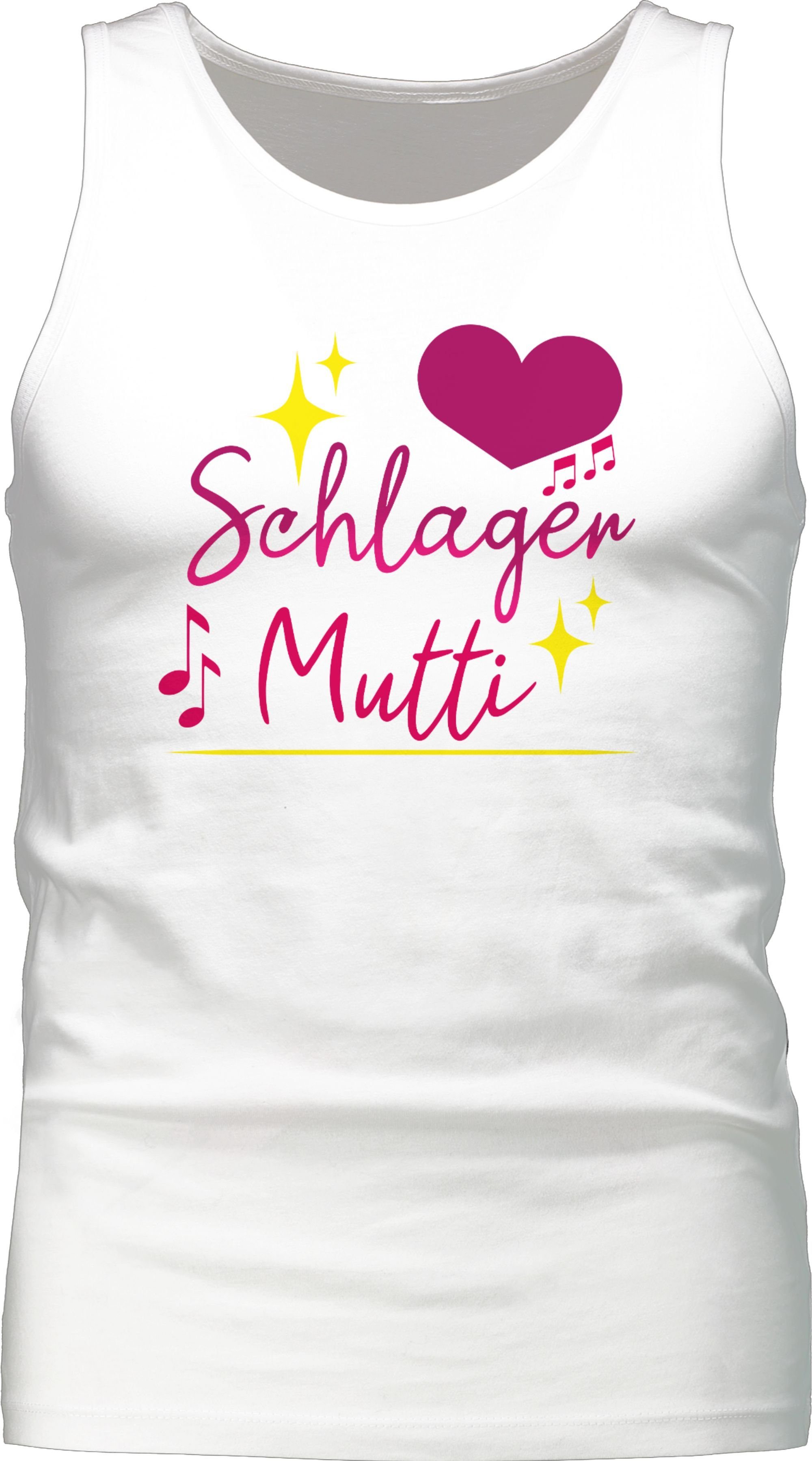 Shirtracer Tanktop Schlager Mutti Schlager Party günstig online kaufen