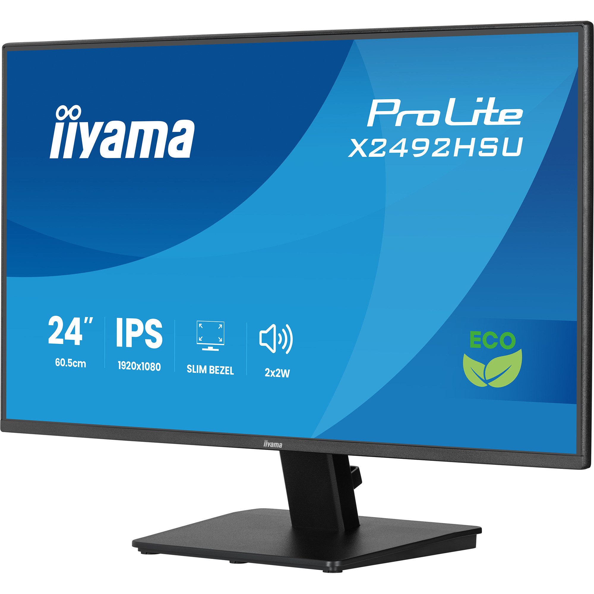 Iiyama iiyama Prolite X2492HSU-B1, LED-Monitor, (FullHD, TFT-Monitor (1920 x 1080 px)