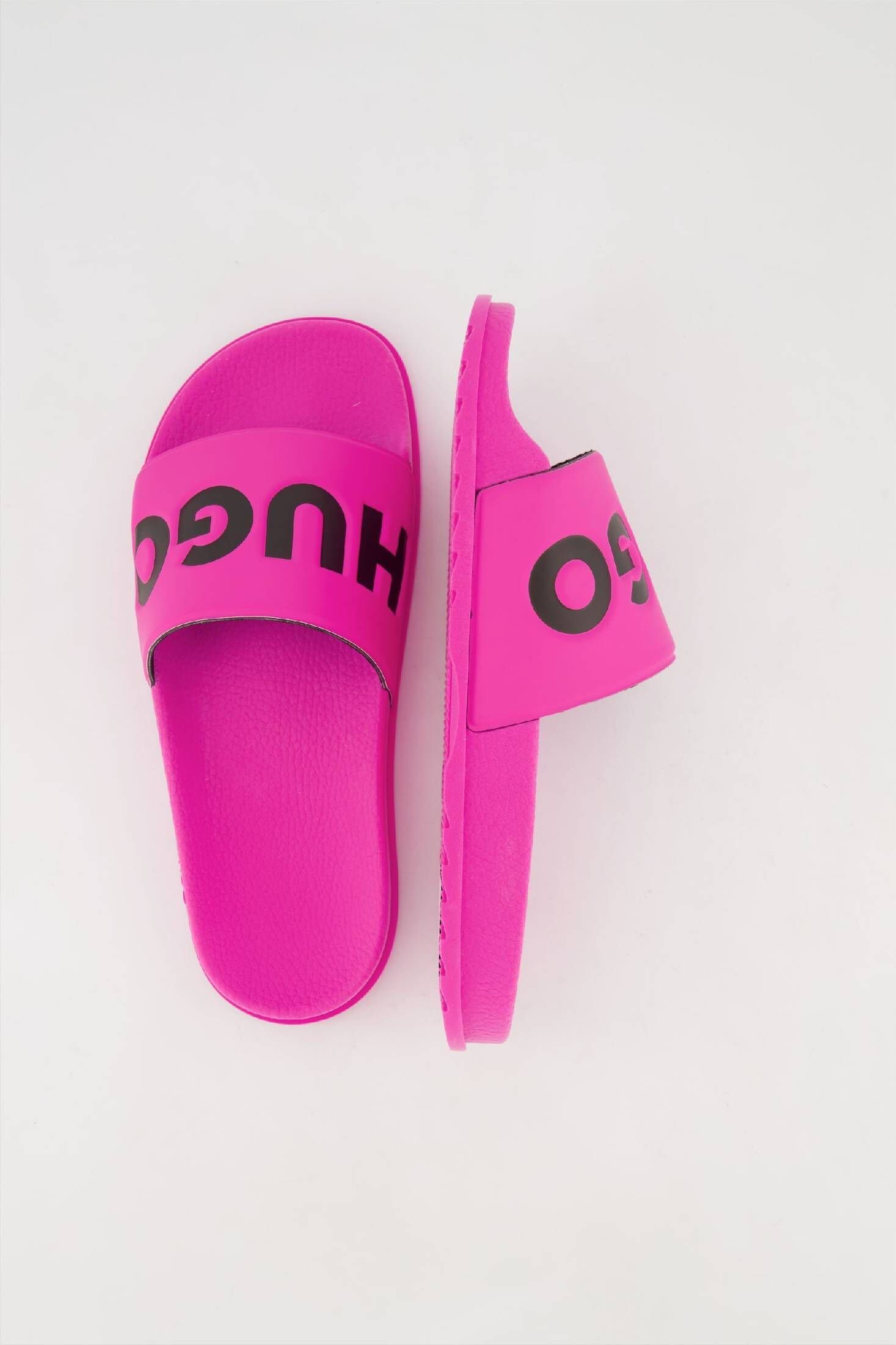Damen HUGO pink (71) Sandale MATCH_IT_SLID_RBLG Pantoletten