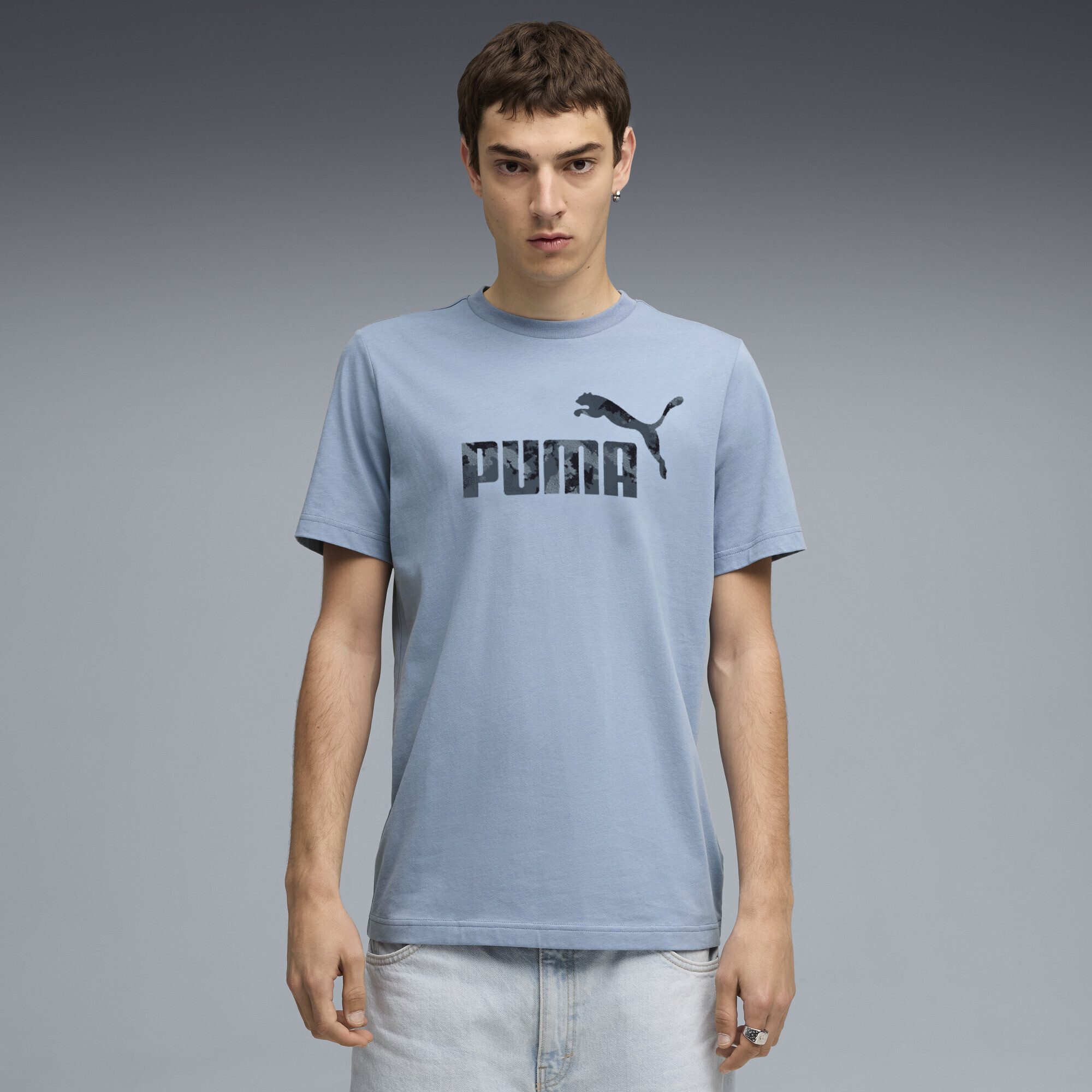 PUMA T-Shirt Essentials Camo T-Shirt Herren günstig online kaufen