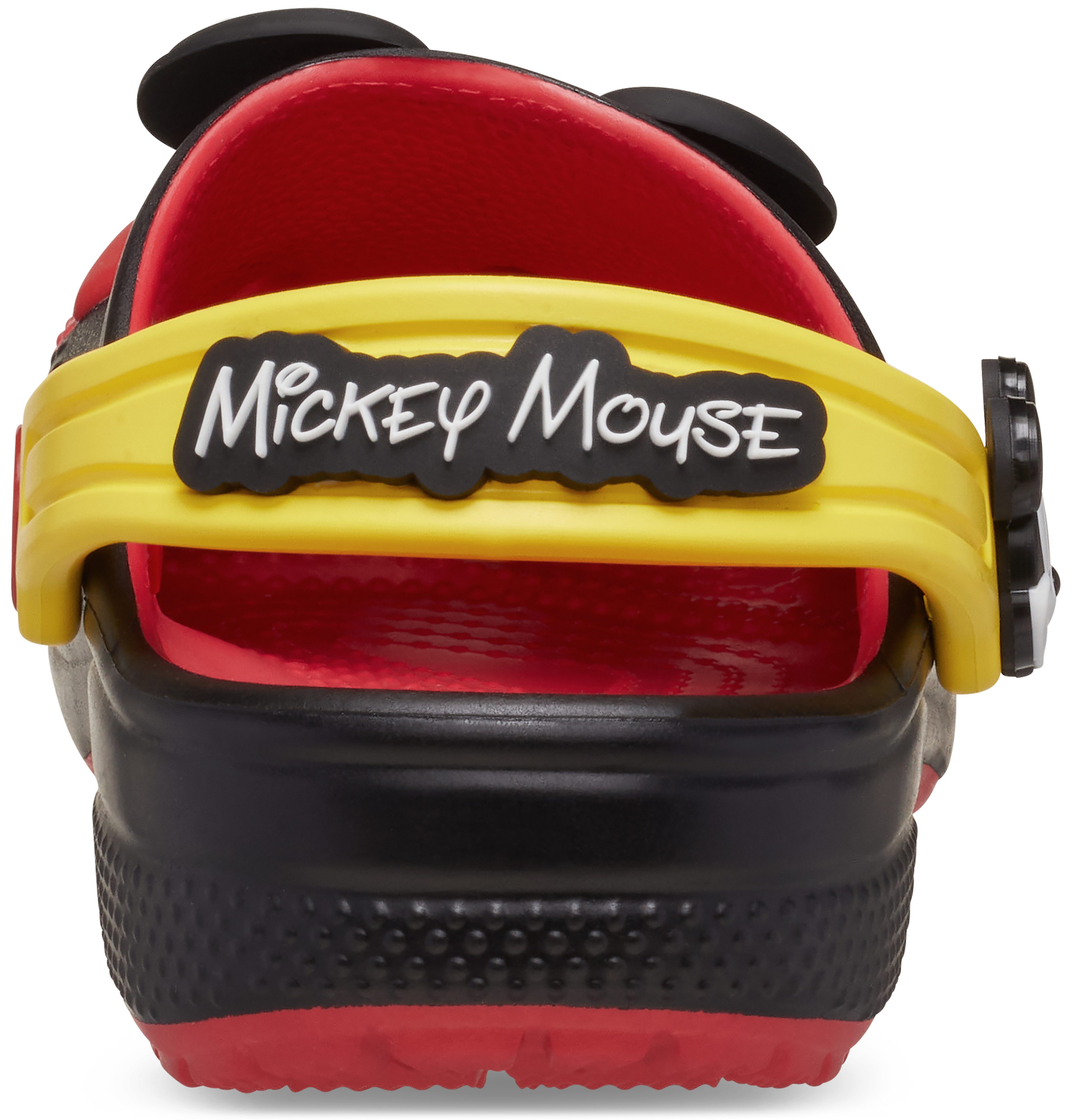 Crocs Mickey Mouse Classic Clog T Clog Sommerschuh, Strandschuh, Hausschuh mit Fersenriemen