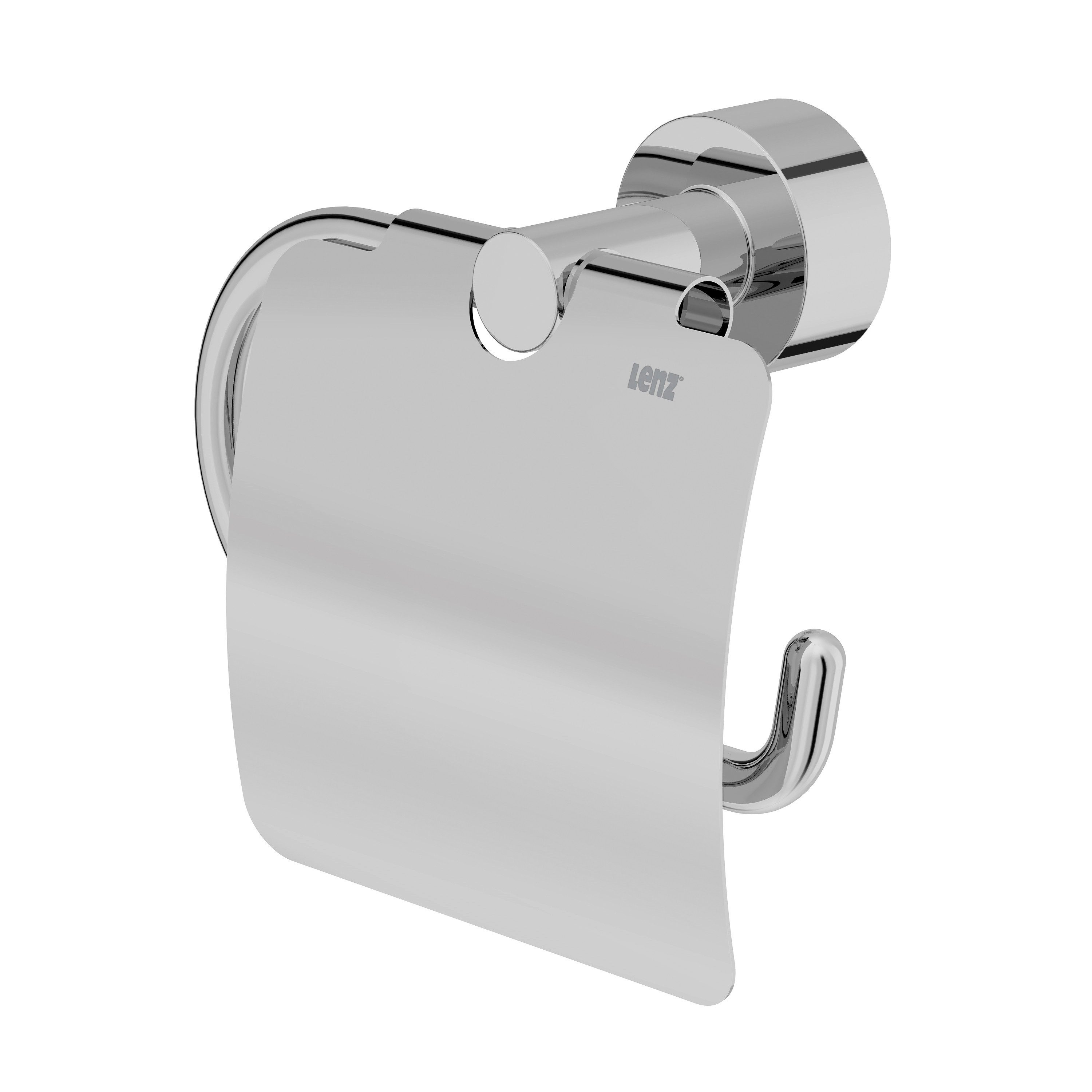 Lenz Toilettenpapierhalter PISA, Toilettenpapierhalter mit Deckel