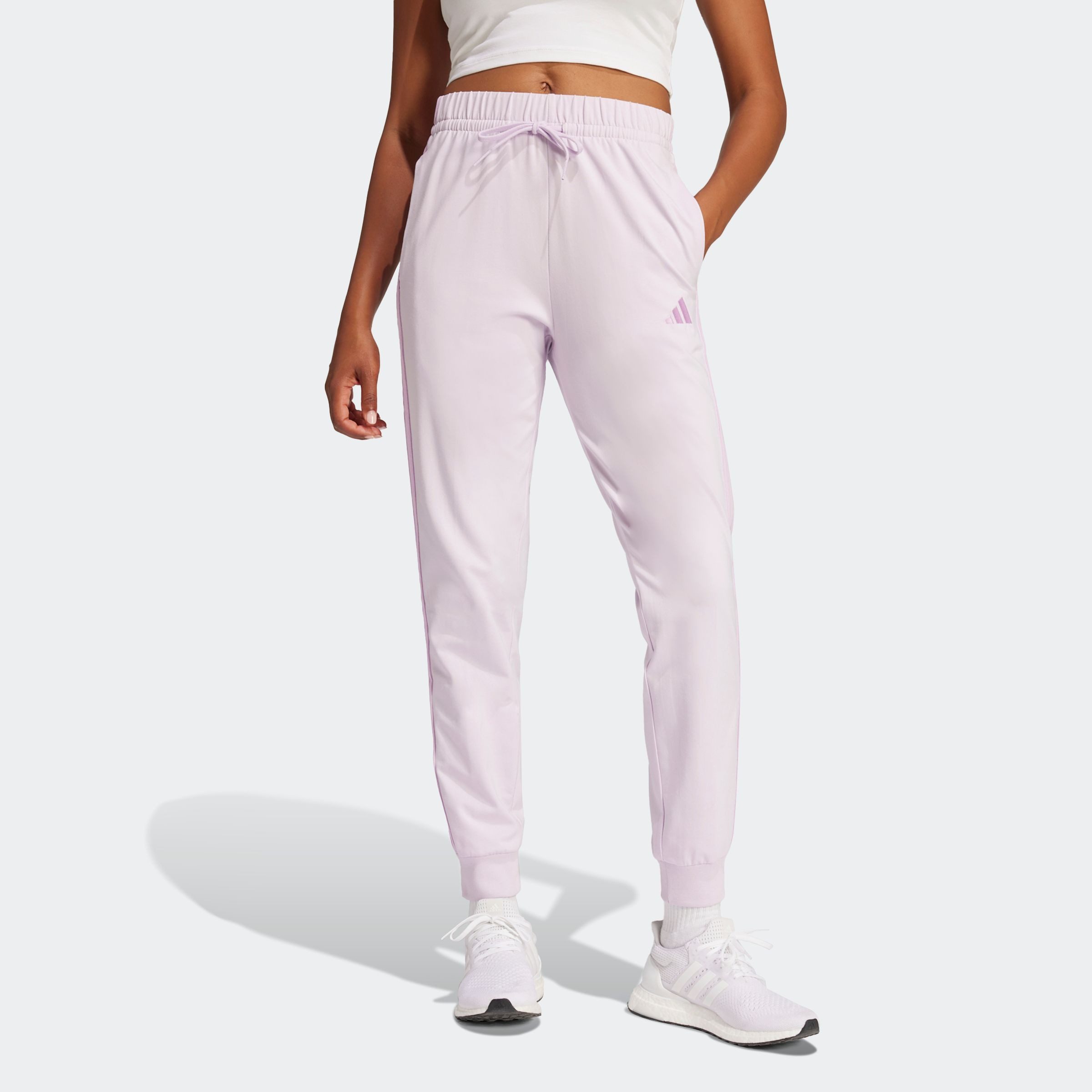 adidas Sportswear Sporthose W 3S SJ JOGGER (1-tlg) Lässig geschnitten, hohe günstig online kaufen