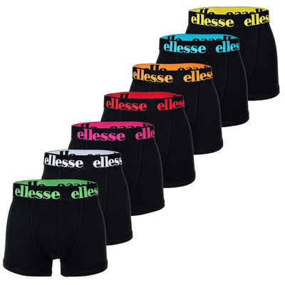 Ellesse Boxer Herren Boxer Shorts, 7er Pack - Yema 7 Pack Boxer