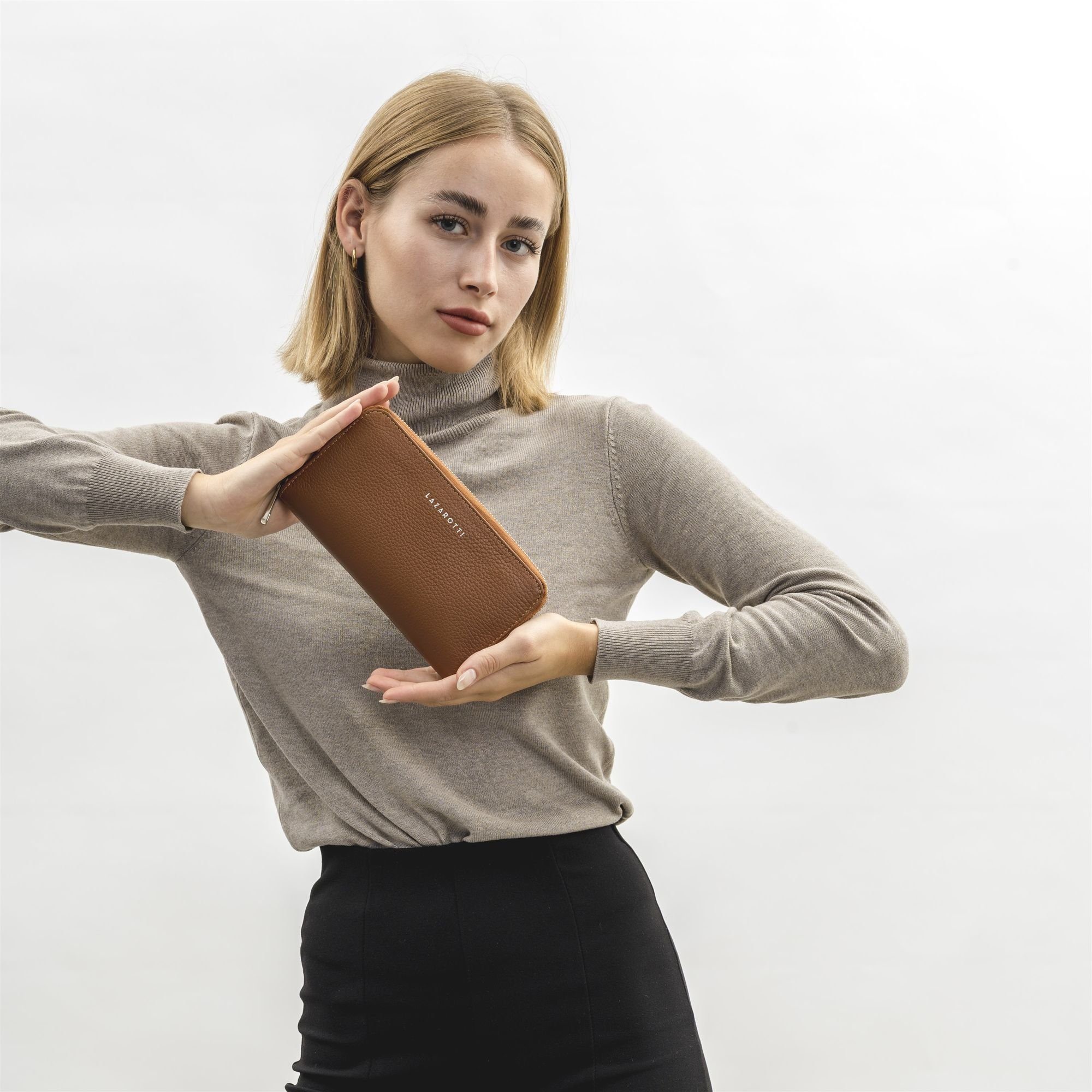 Lazarotti Geldbörse Milano Leather, Leder günstig online kaufen