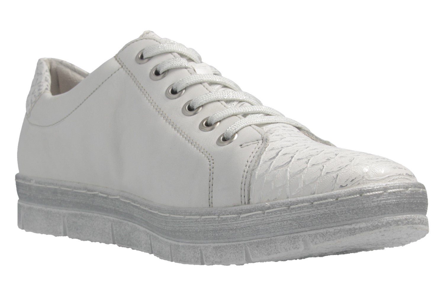 / Schnürschuh Remonte weiss-silber/weiss 81 D5800-81