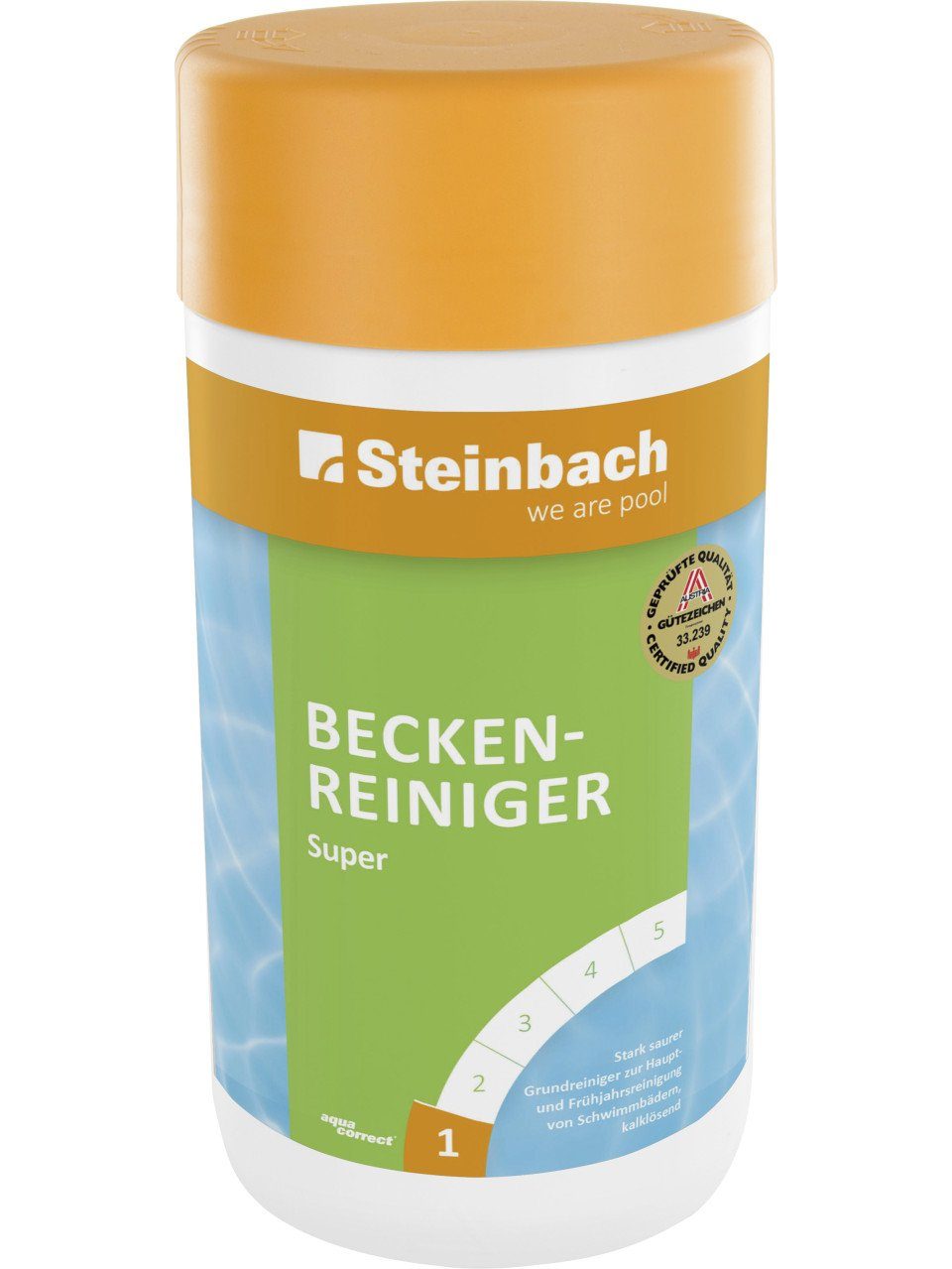 Steinbach Poolpflege Steinbach Poolpflege Beckenreiniiger Super 1 L