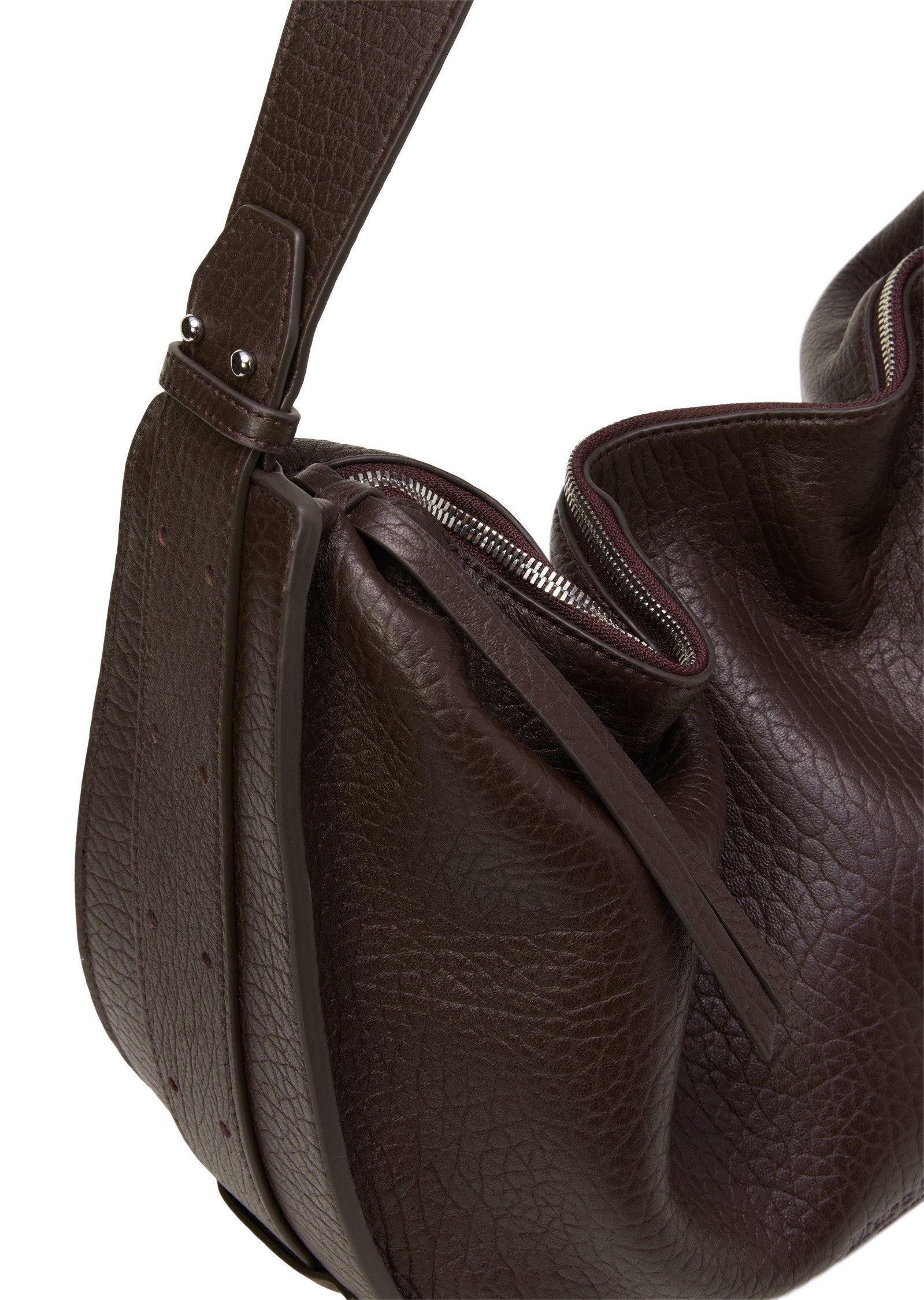 Marc O'Polo Umhängetasche im Slouchy-Shape mit festem Boden