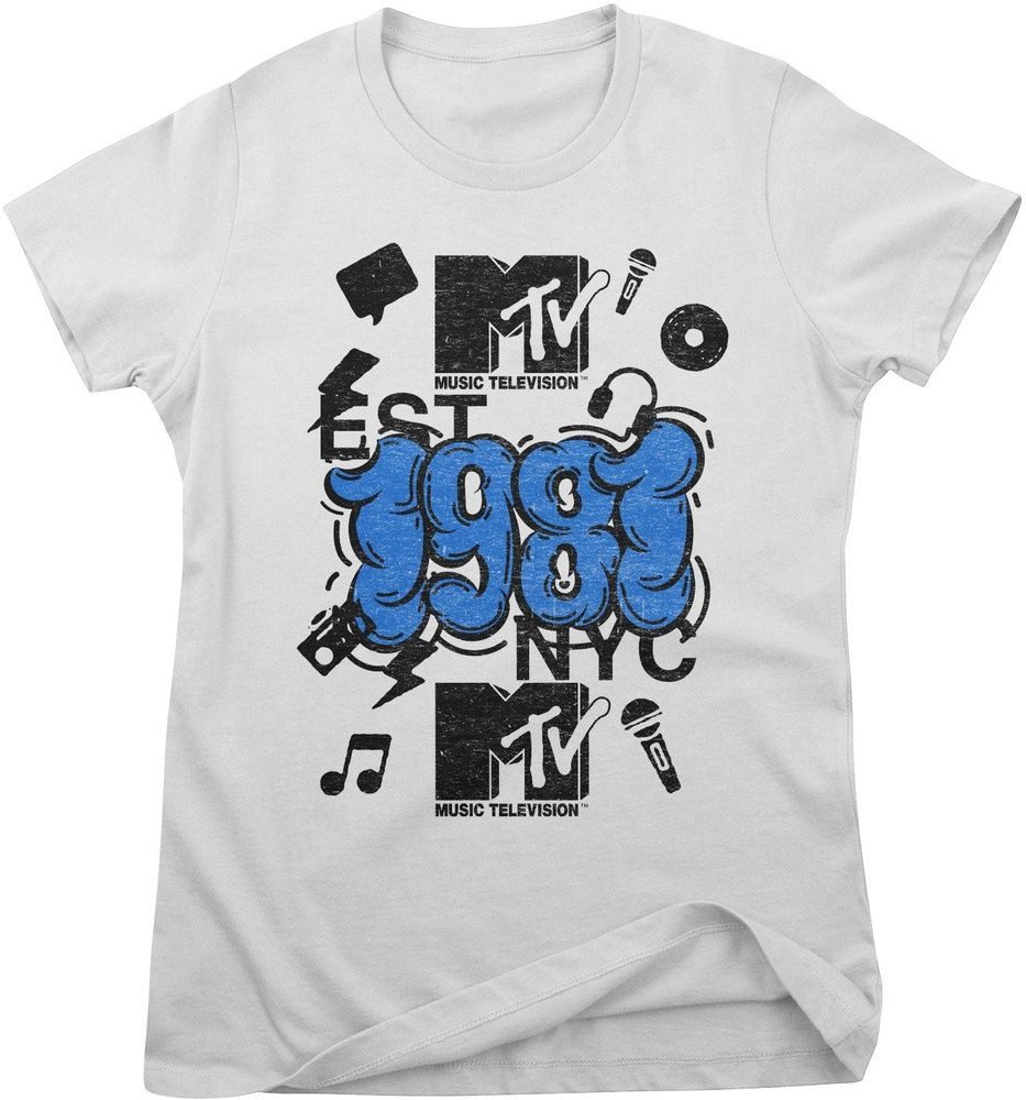 MTV T-Shirt MTV NYC 1981 Girly Tee
