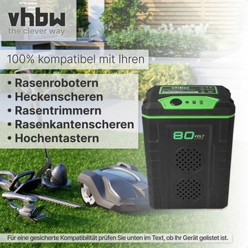 vhbw kompatibel mit Stiga ST 8051 AE Akku Li-Ion 2000 mAh (80 V)