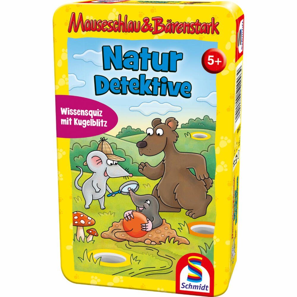 Spiele Mauseschlau Naturdetektive Spiel, Schmidt Bärenstark &