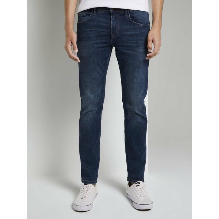 TOM TAILOR Denim Straight-Jeans Slim Piers Soft-Stretch-Jeans