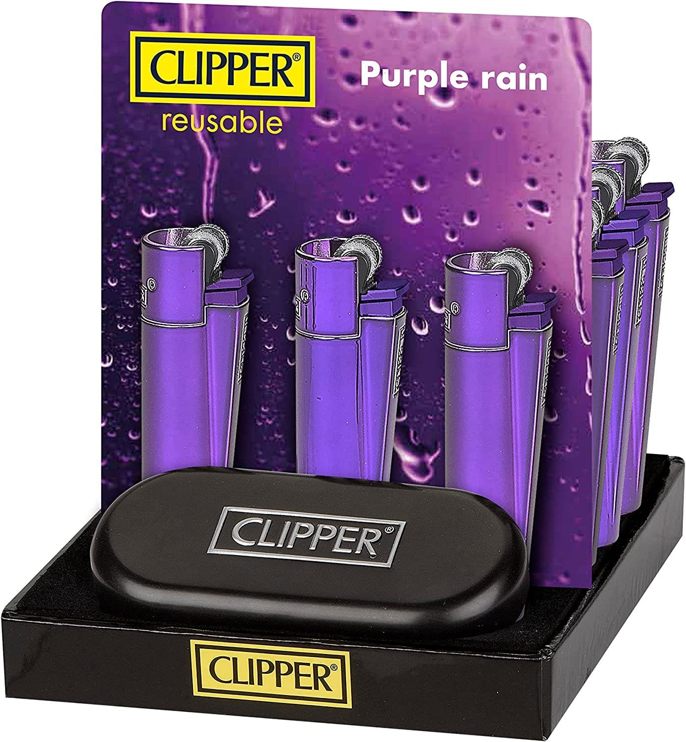 CLIPPER Feuerzeug Clipper Feuerzeug VOLLMETALL Spezial Edition Limited Clipper Pfeifen