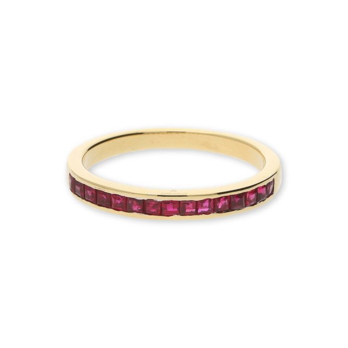 JuwelmaLux Goldring Ring Gold Damen (1-tlg) Gelbgold 750/000 inkl. Schmuckschachtel