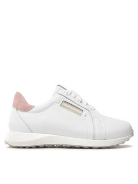 Solo Femme Sneakers D0102-01-N01/N04-03-00 Bia?y/Pudrowy Ró? Sneaker