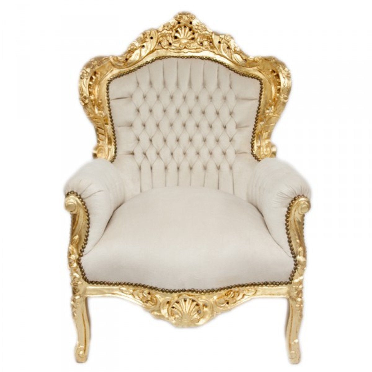 Casa Padrino Sessel Barock Sessel "King" günstig online kaufen
