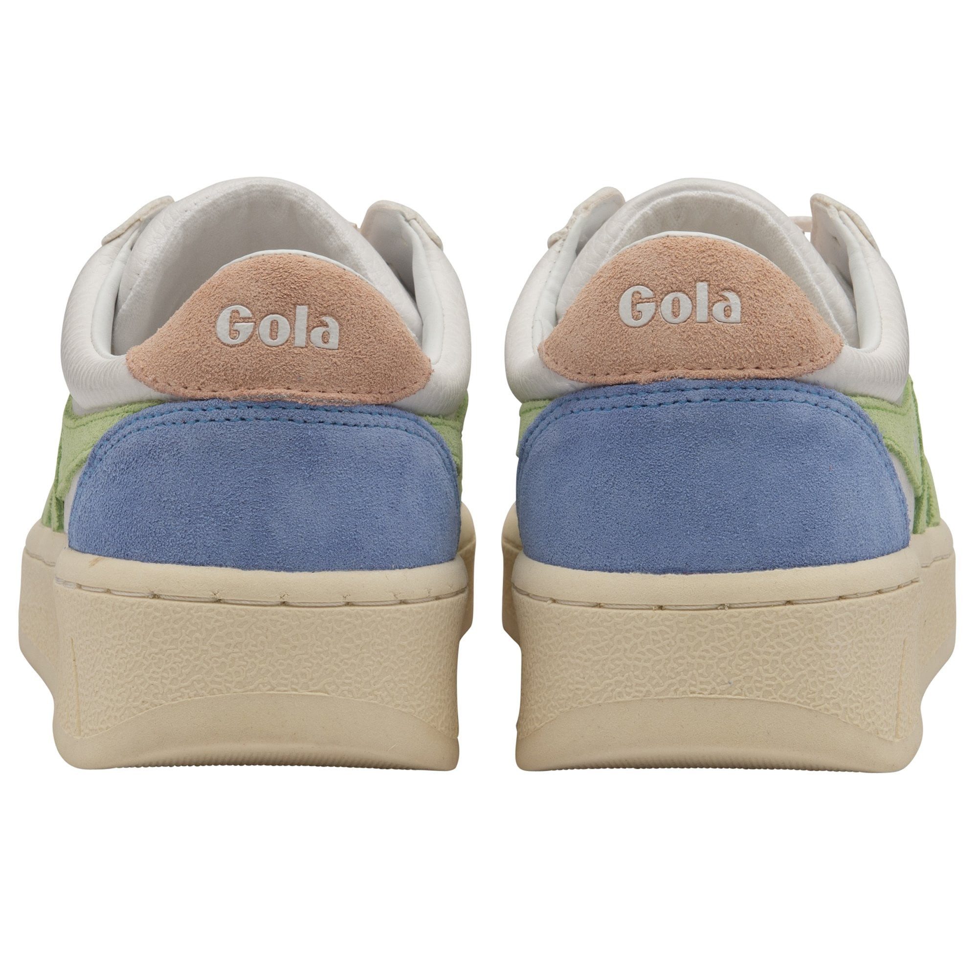 Gola Grandslam Trident weiss/grün/pink Damen Sneaker