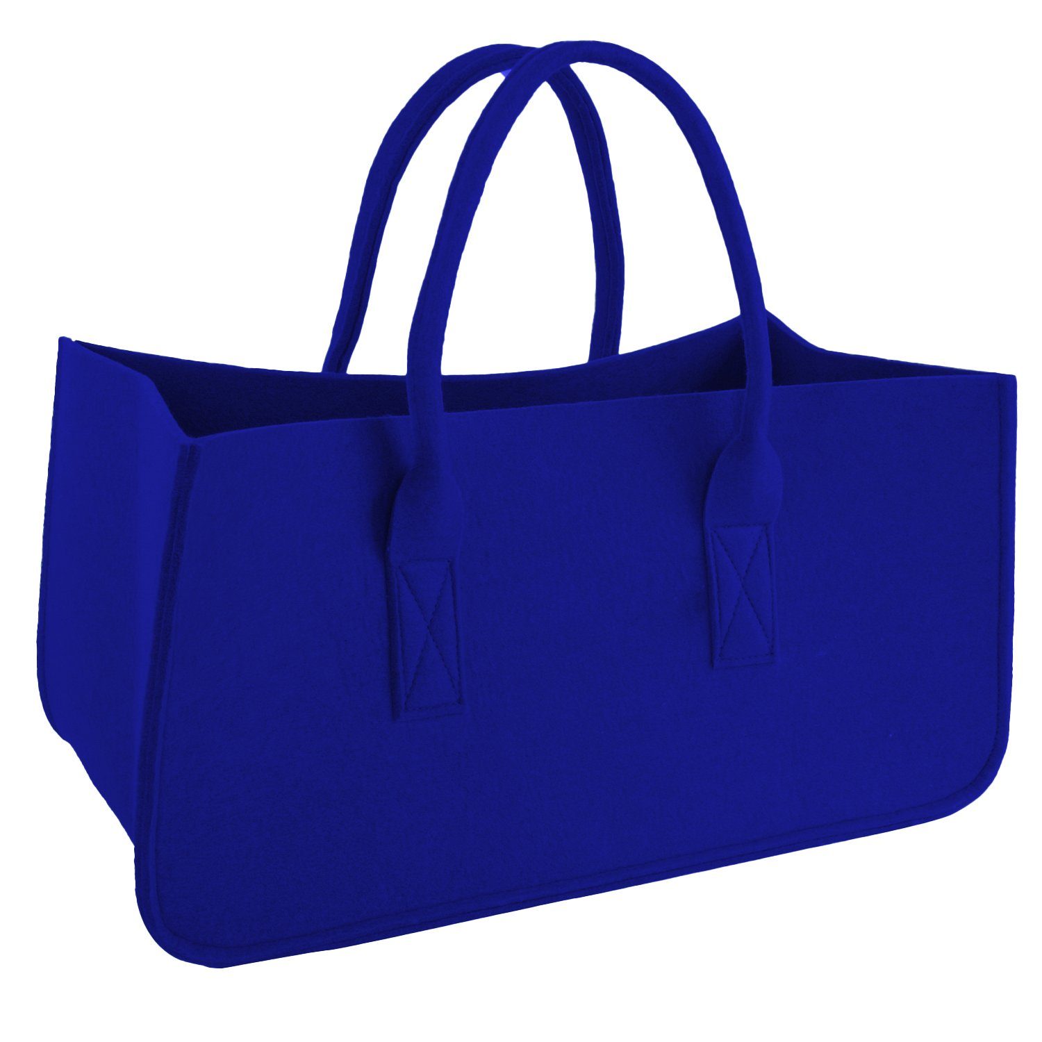 Felt Filztasche Close Royalblau Up Kaminholz Bag Tragetasche, Freizeittasche