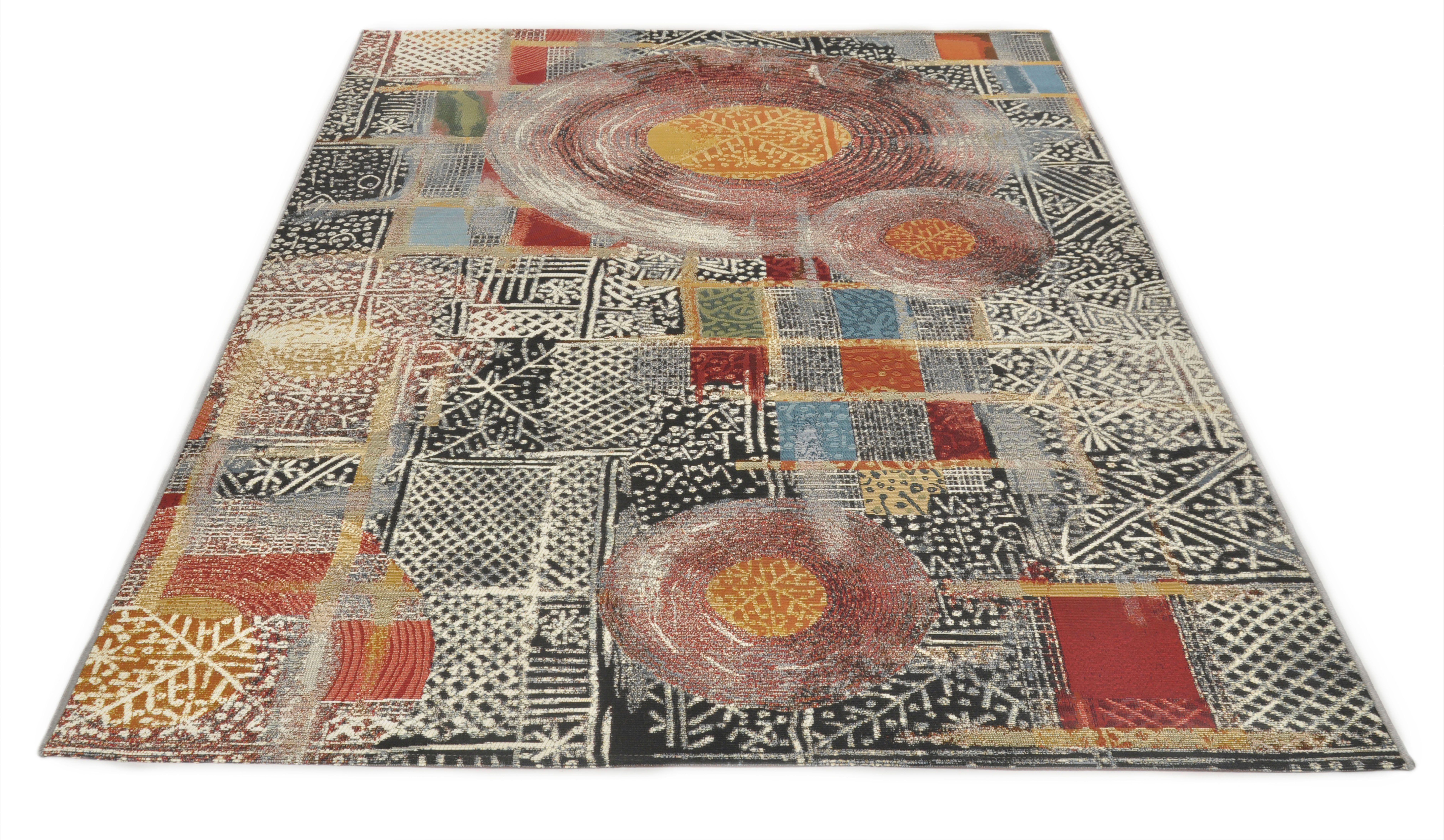 Teppich Outdoor-Africa 36, Gino Falcone, rechteckig, Höhe: 5 mm, Flachgewebe,  In- und Outdoor geeignet, Wohnzimmer | Kurzflor-Teppiche