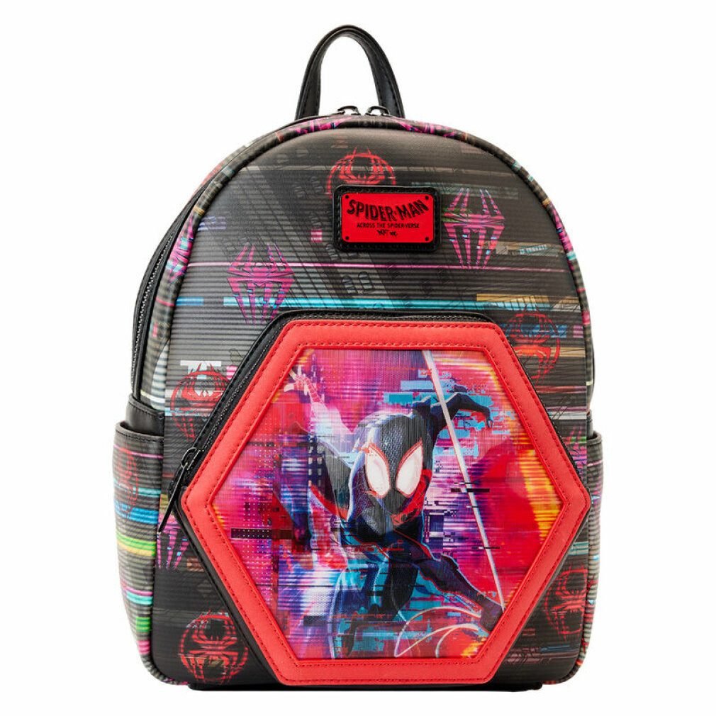 Loungefly Kinderrucksack Marvel Spiderman Across the Spider-Verse Lenticular Rucksack 27cm