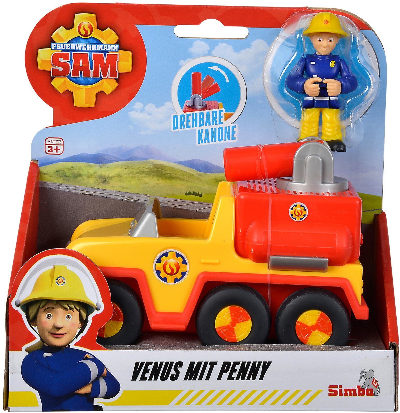 Spielzeug-Feuerwehr Fahrzeug Feuerwehr Feuerwehrmann Sam Junior Venus + Penny 109252506