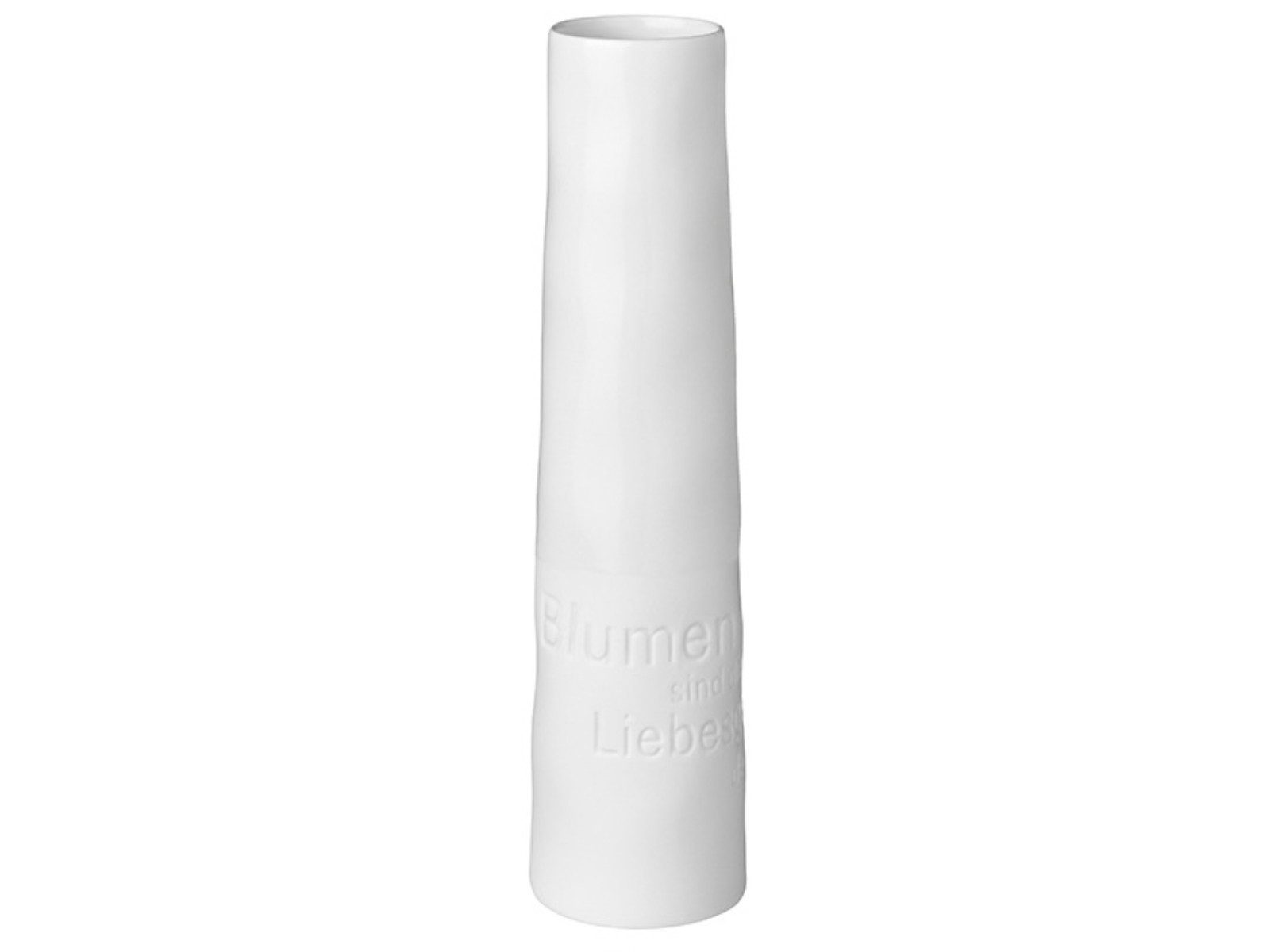 räder design stories Dekovase Raumpoesie Vase mittel weiß 20cm (Dekovasen)