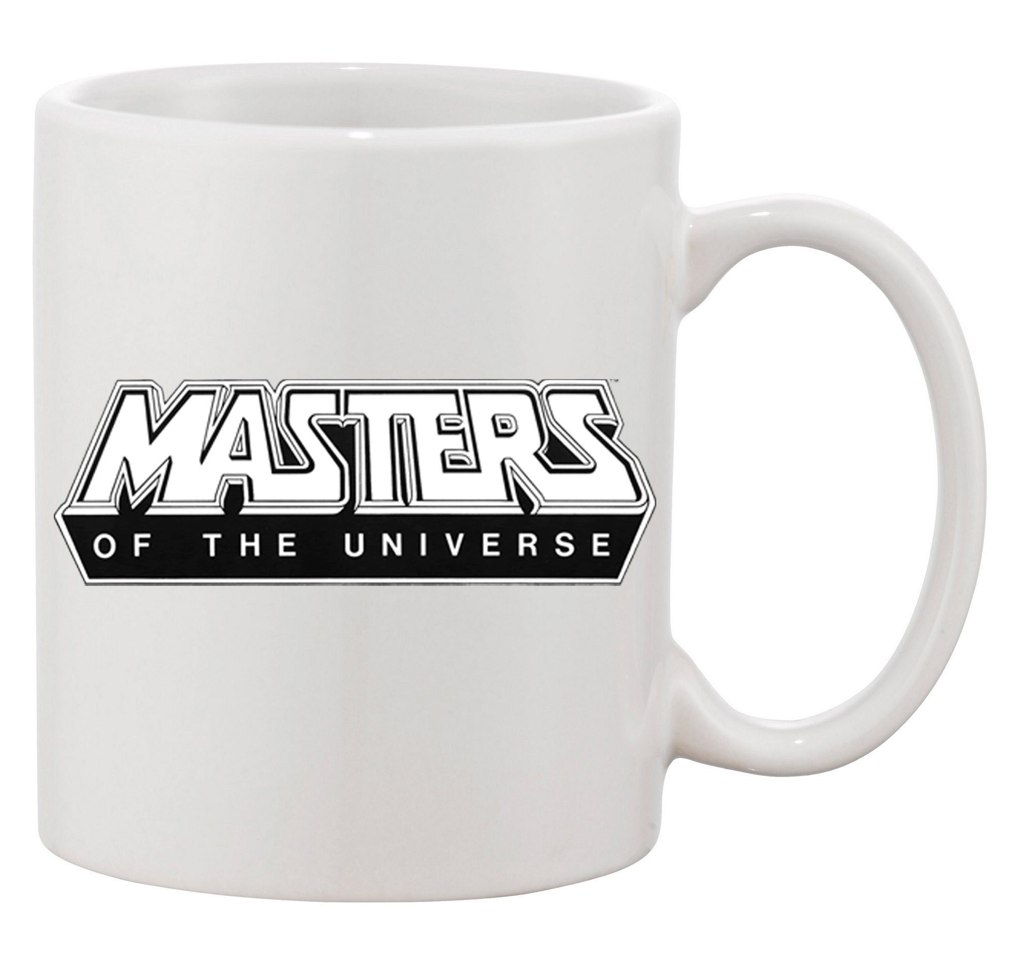 Blondie & Brownie Tasse Master Of the Universe Film He-Man Motu, Keramik, Spülmaschinenfest Weiss XXL (600ml)