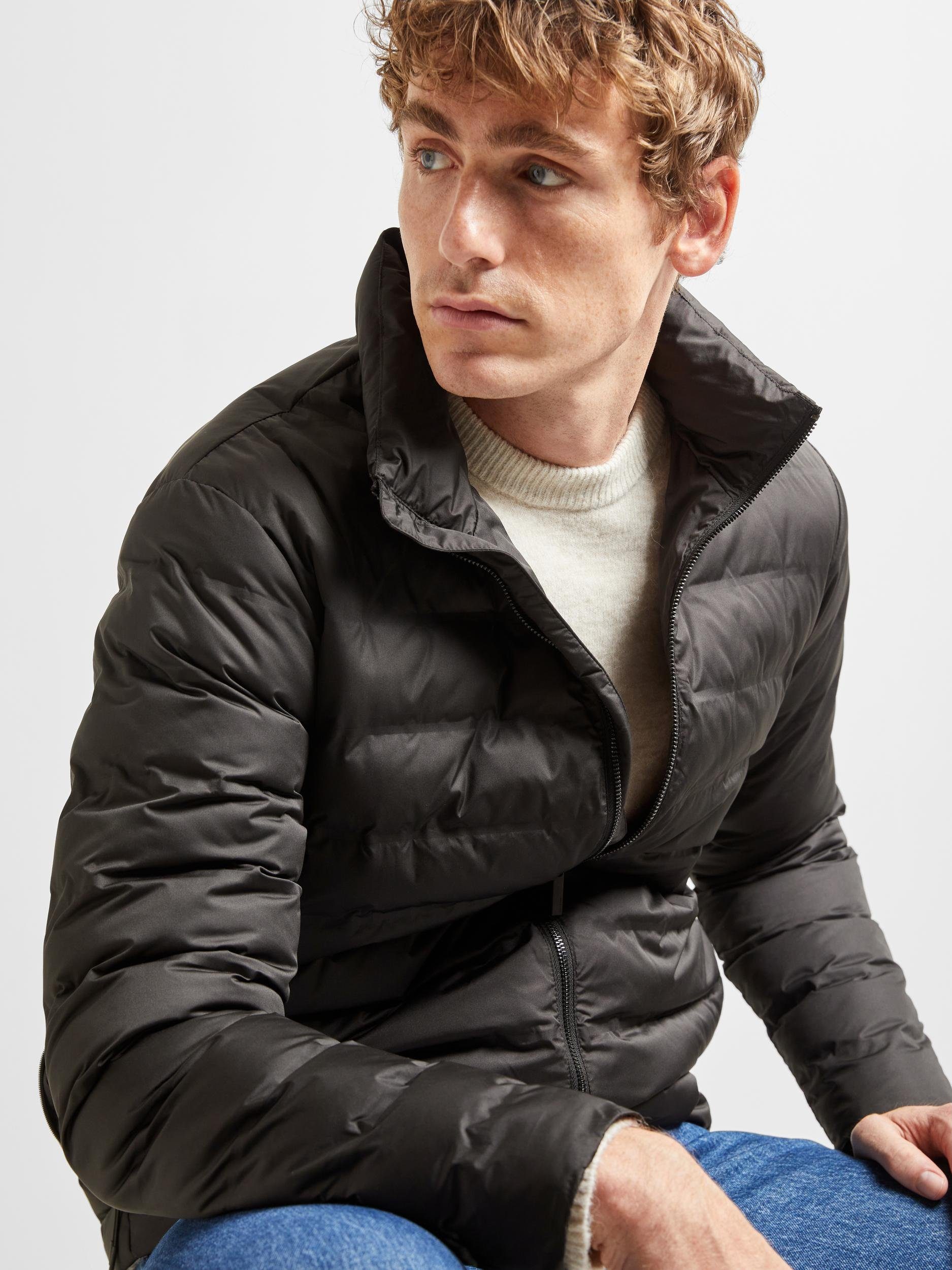 SLHBARRY Stretch JACKET Steppjacke SELECTED QUILTED NOOS HOMME Limo