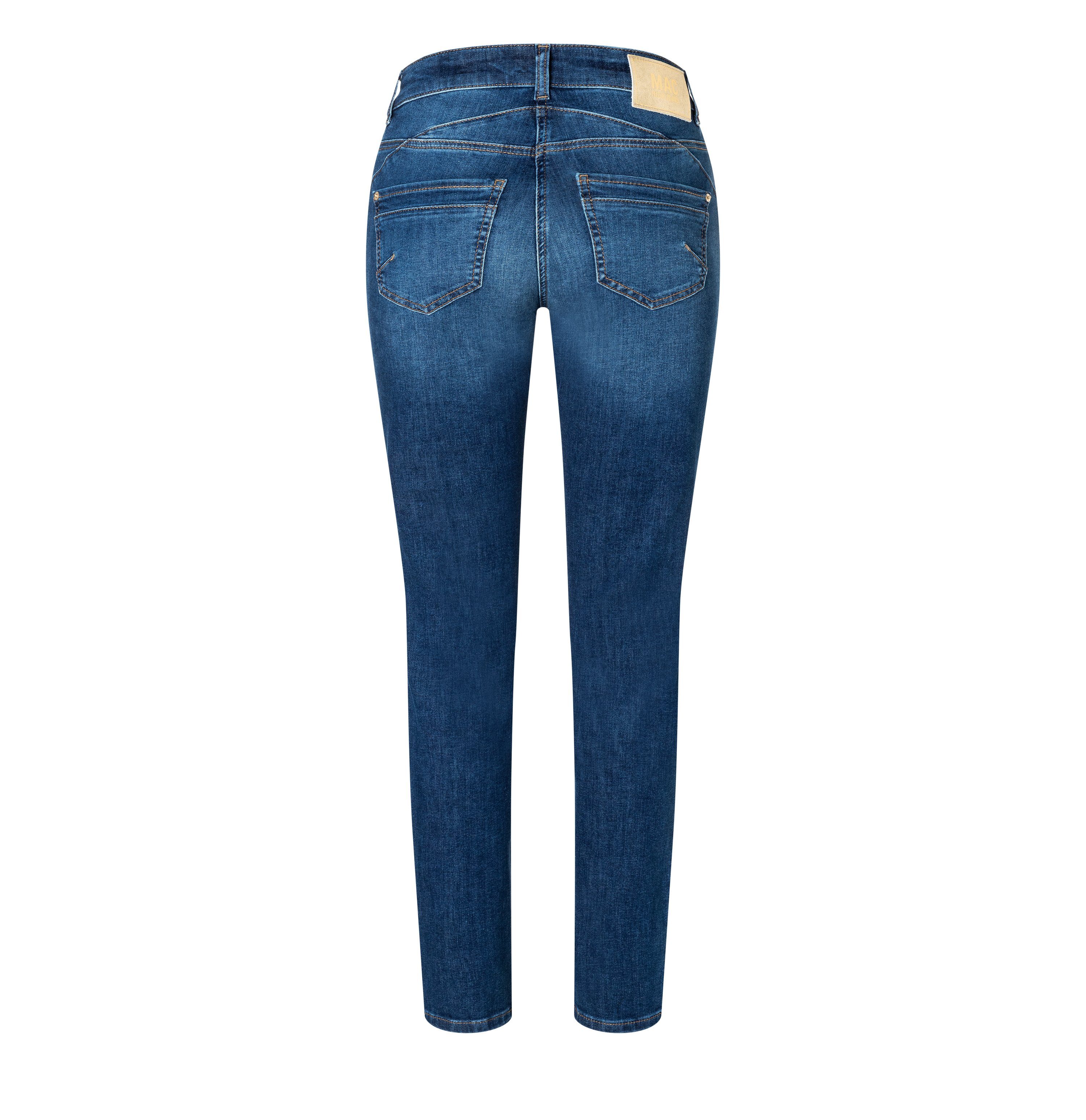 washed 5743-90-0387 MAC blue D620 SLIM RICH Stretch-Jeans MAC fashion