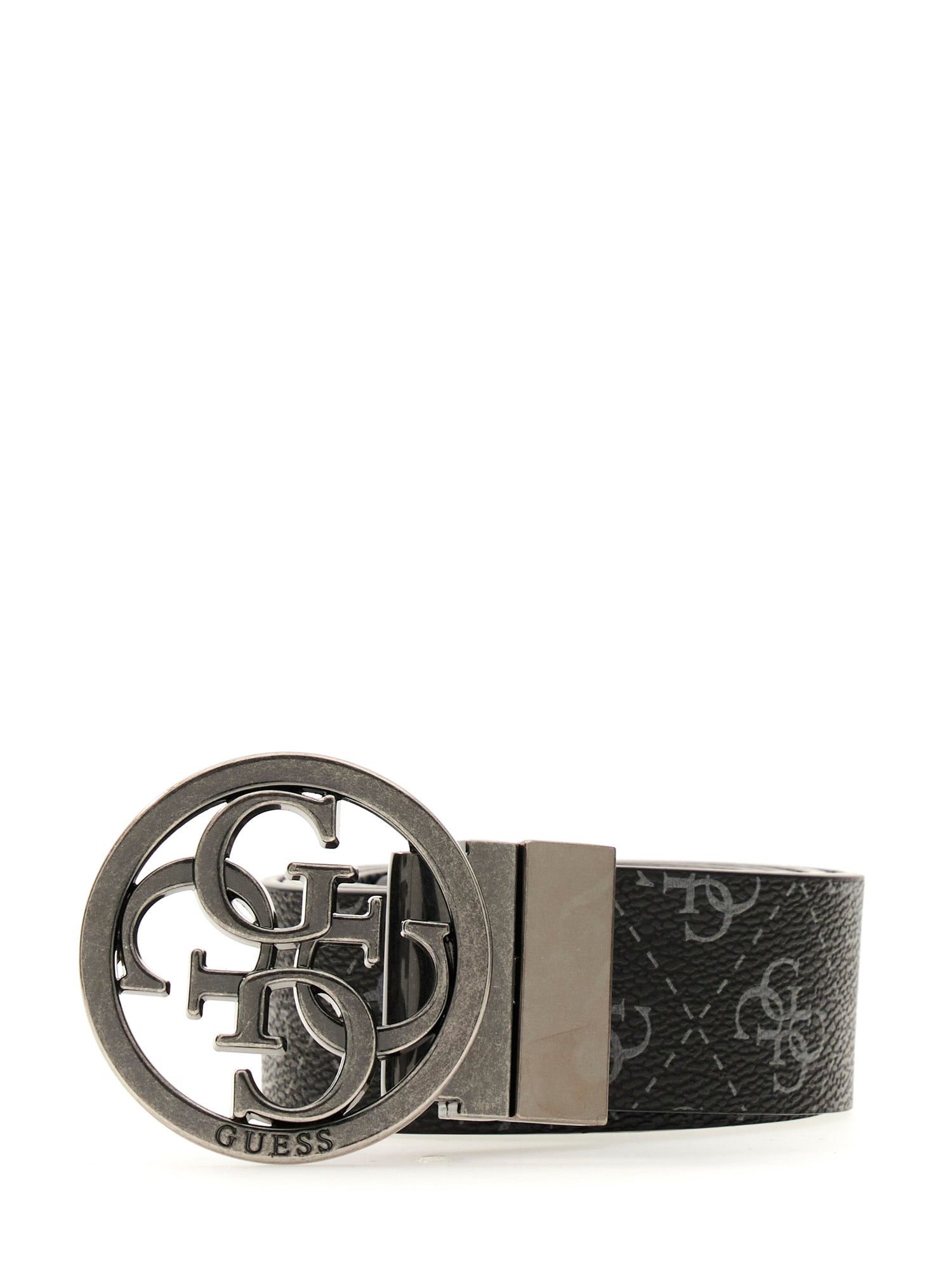 Guess Synthetikgürtel Adjustable And Reversible Belt H35 aus echtem Leder