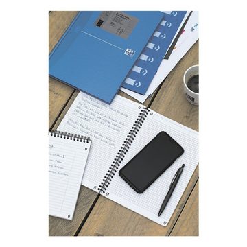 OXFORD Collegeblock Essentials KarLi, DIN A4, 70 Blatt, kombinierte Lineatur, gelocht, mit Register